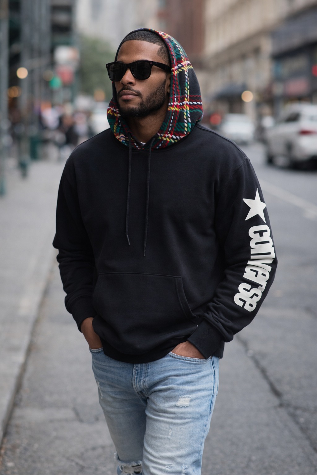 ÁO HOODIE CHÍNH HÃNG - Converse Hoodie - 10019969-A01