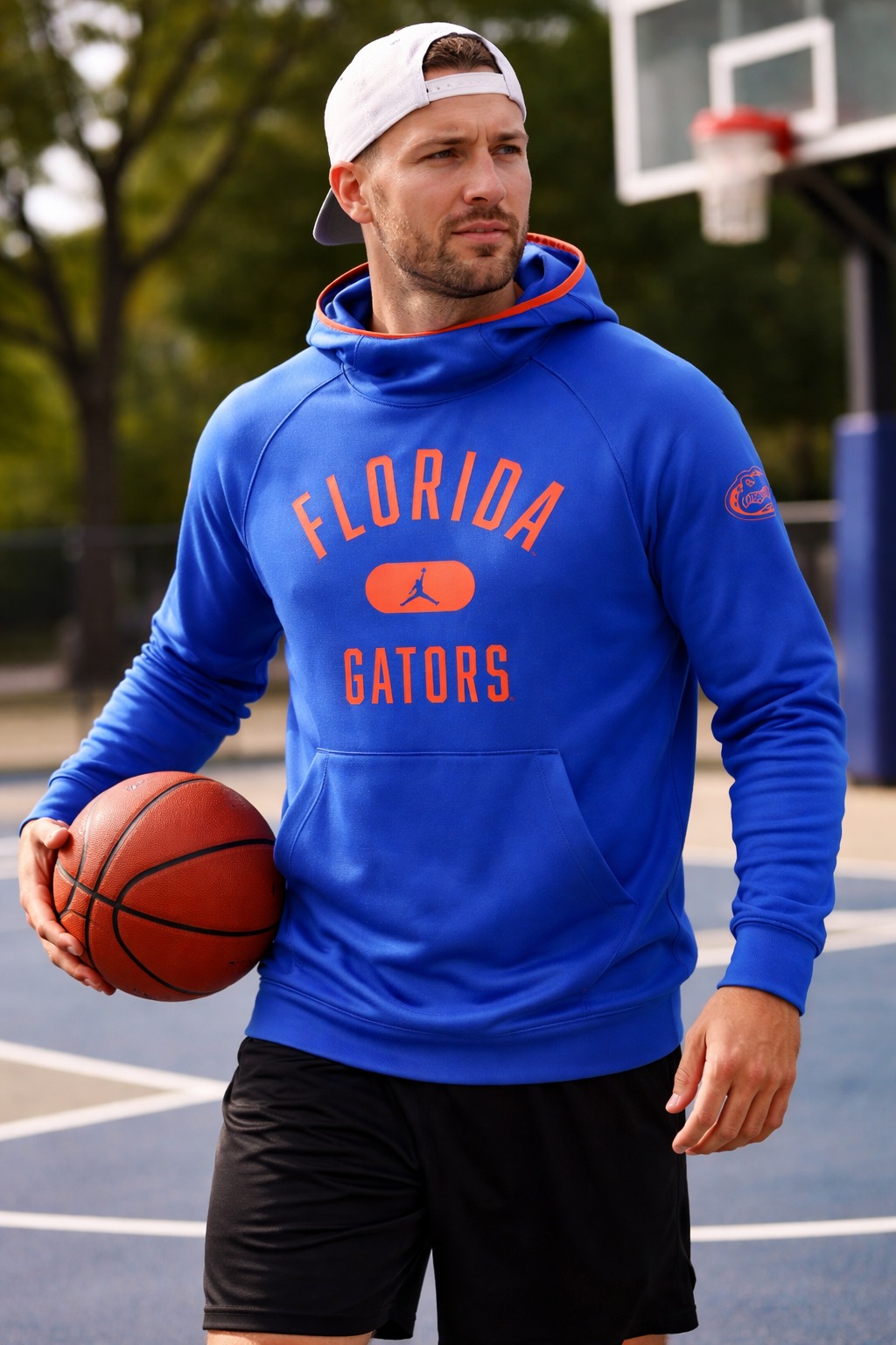 Áo Hoodie Chính Hãng - Jordan Brand Royal Florida Gators Basketball 