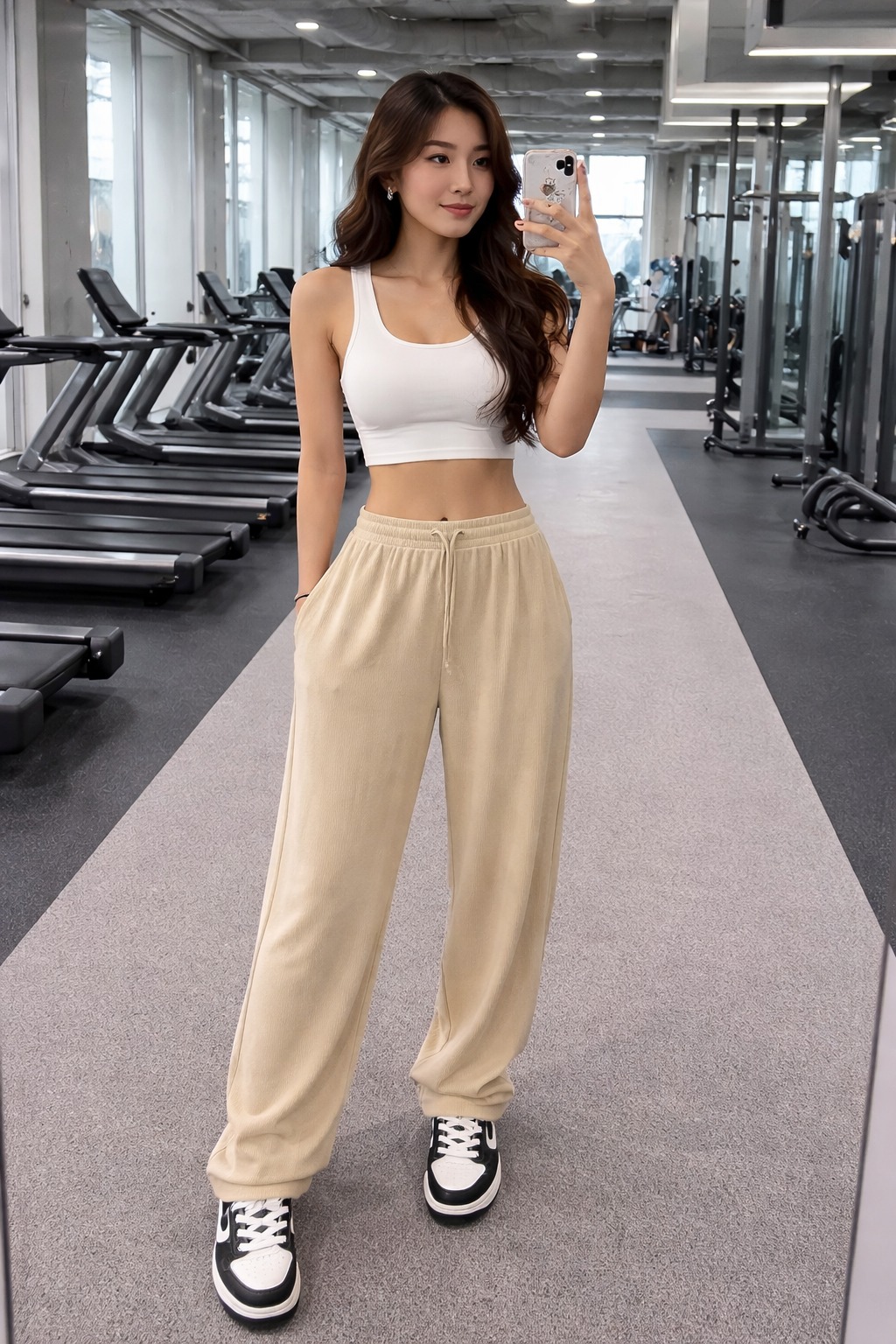 QUẦN DÀI CHÍNH HÃNG - Quần GAP Thun Nhung Tăm Women Be - GAP1968