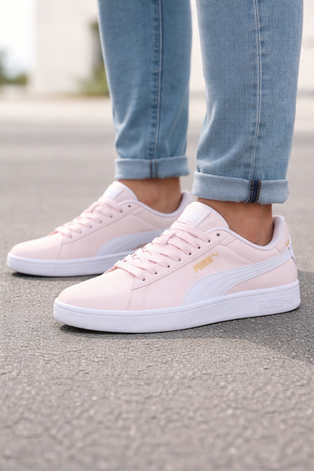Giày Casual Chính Hãng - Puma Tenis Smash 3.0 Buck para Mujer - 392336-05