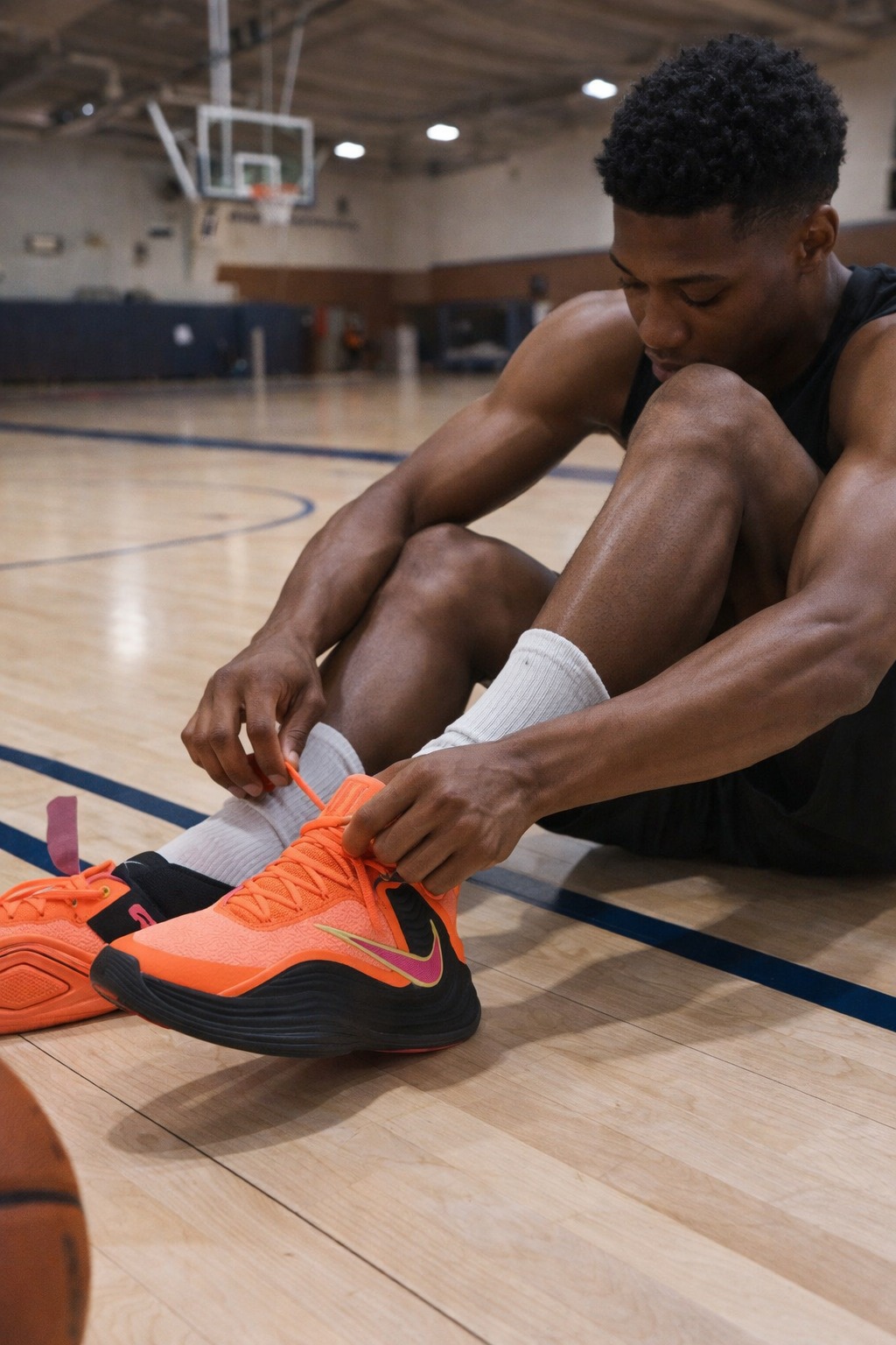 Giày Bóng Rổ Chính Hãng - Nike Giannis Freak 7 ‘Total Orange’ - HF3451-800