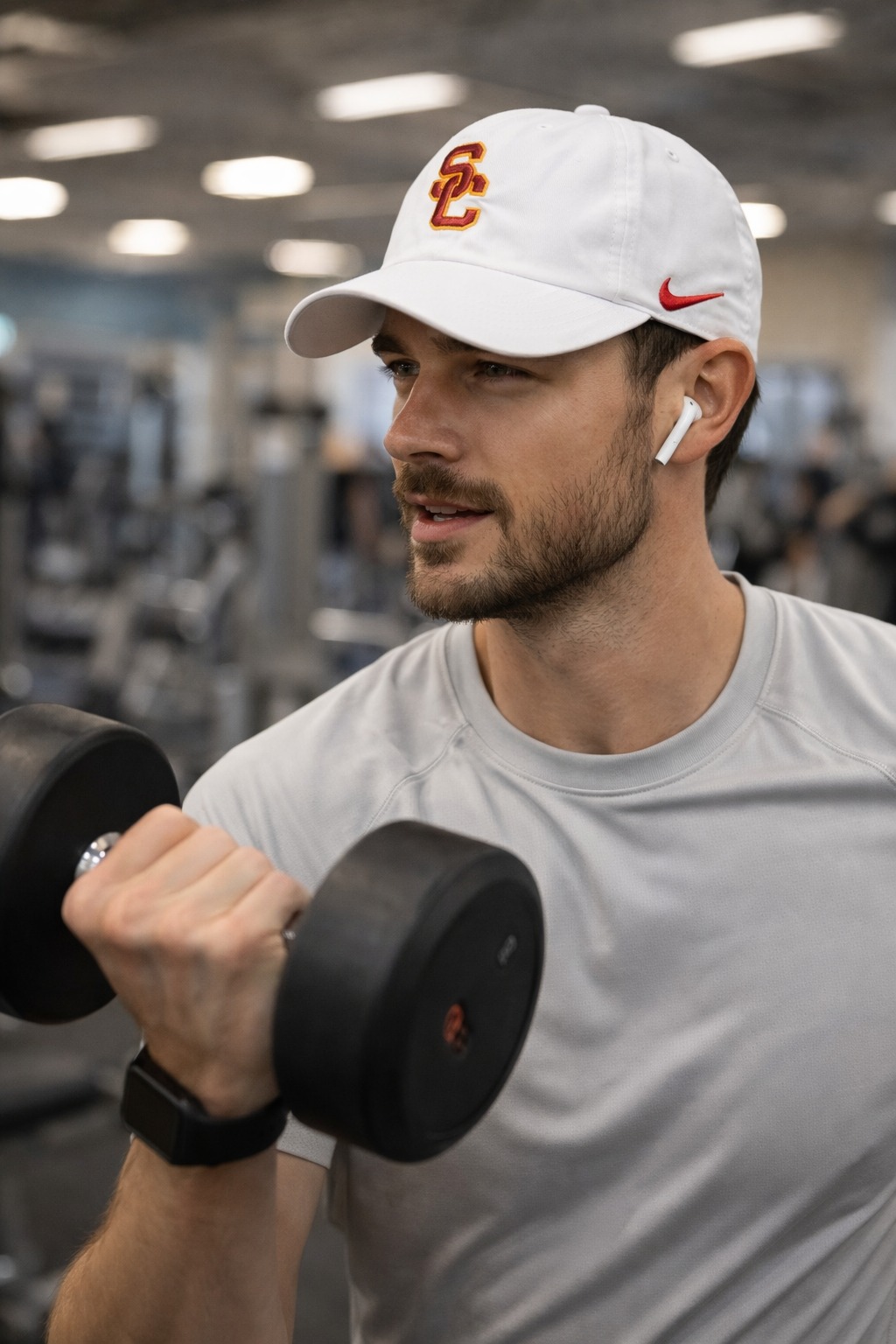 PHỤ KIỆN CHÍNH HÃNG - MŨ Nike USC Heritage 86 - AV7530-100