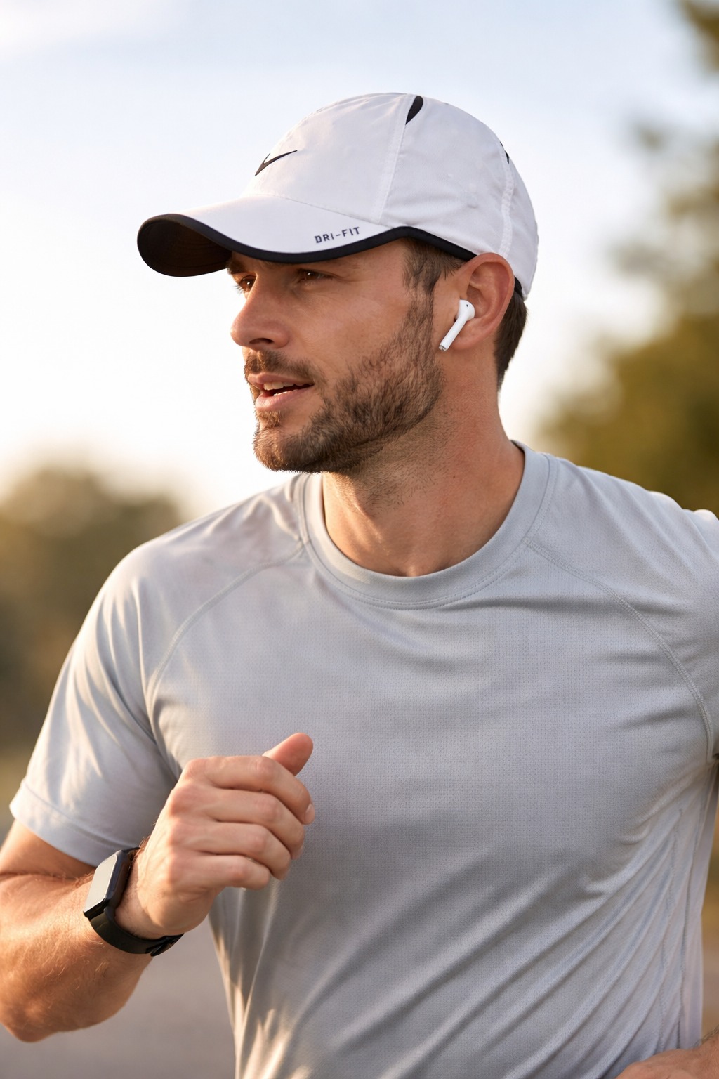 PHỤ KIỆN CHÍNH HÃNG - Mũ Nike FeatherLight Cap Hat Dri-Fit  - 595510-100