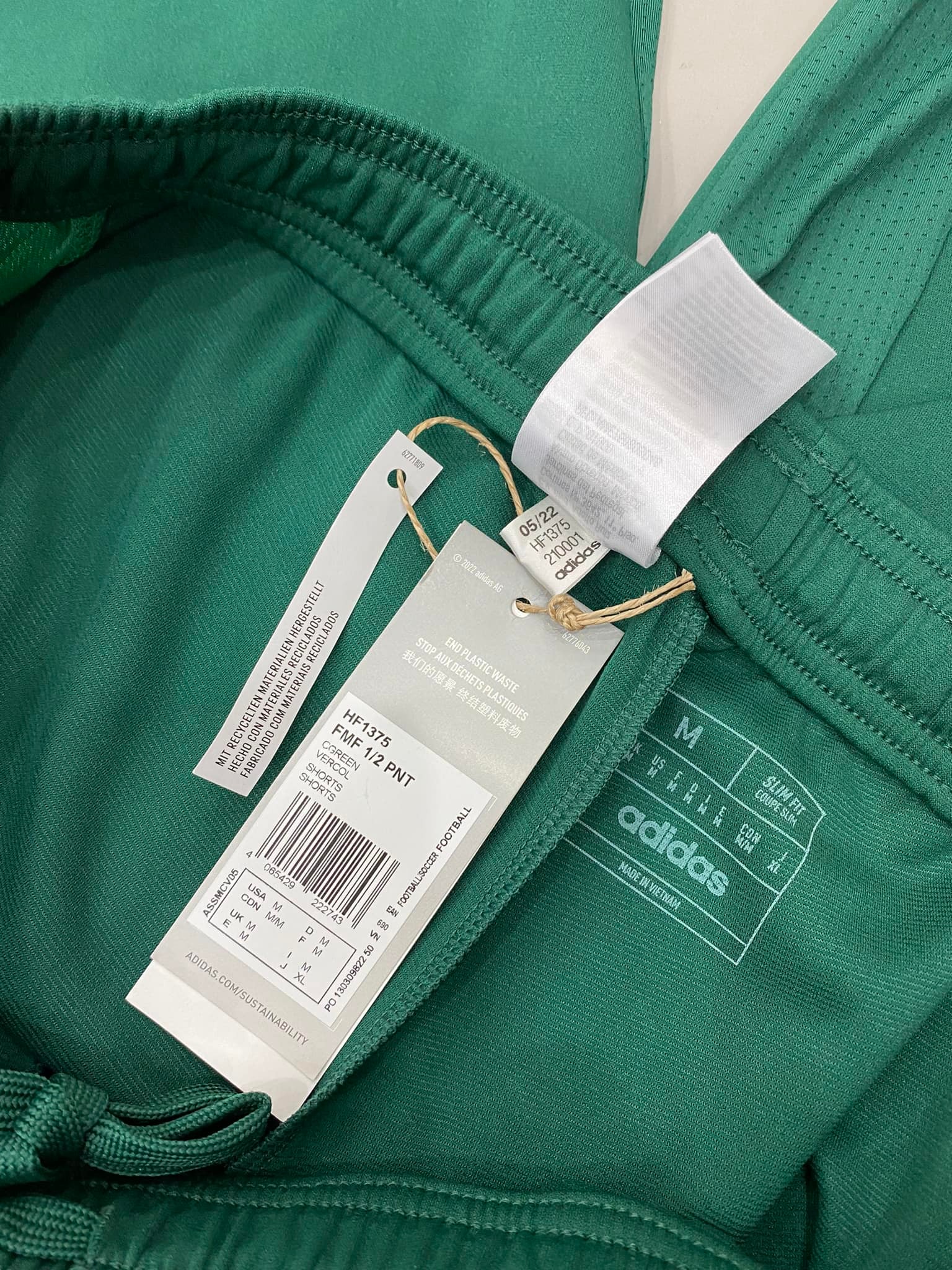 Quần Short Đùi Nam - Adidas  PNT Vercol CGreen