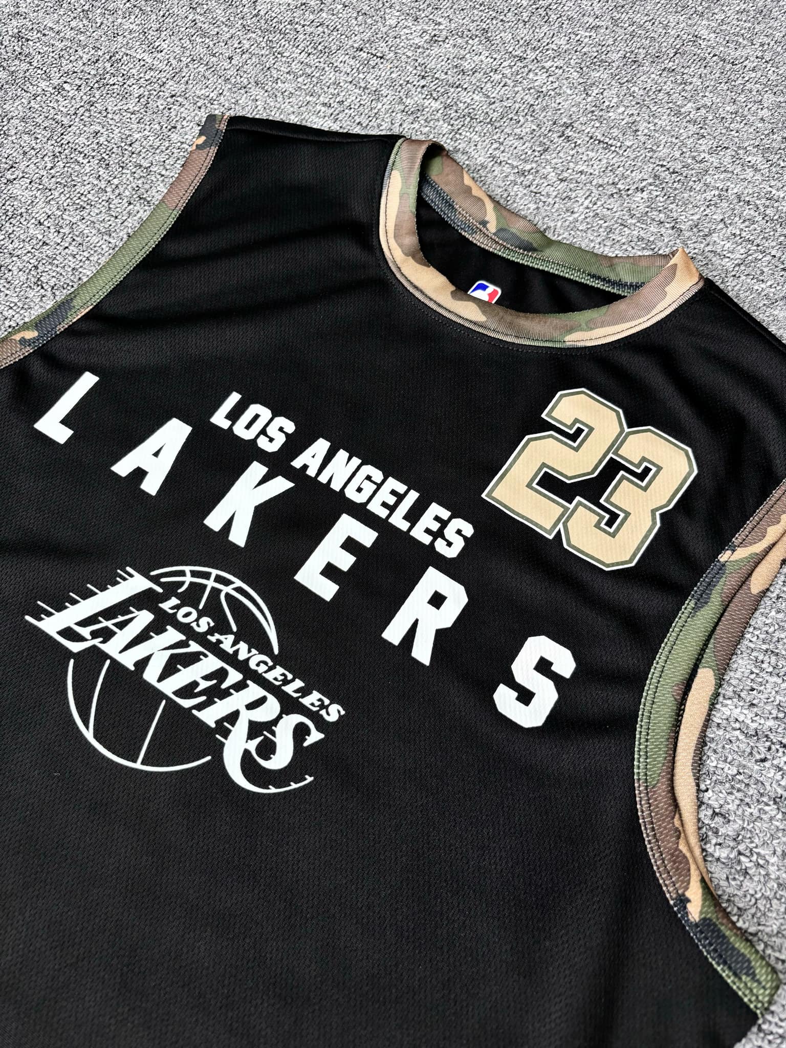 Áo Tshirts Chính Hãng - Áo 3 Lỗ NBA Los Angeles Laker - TNB45-010
