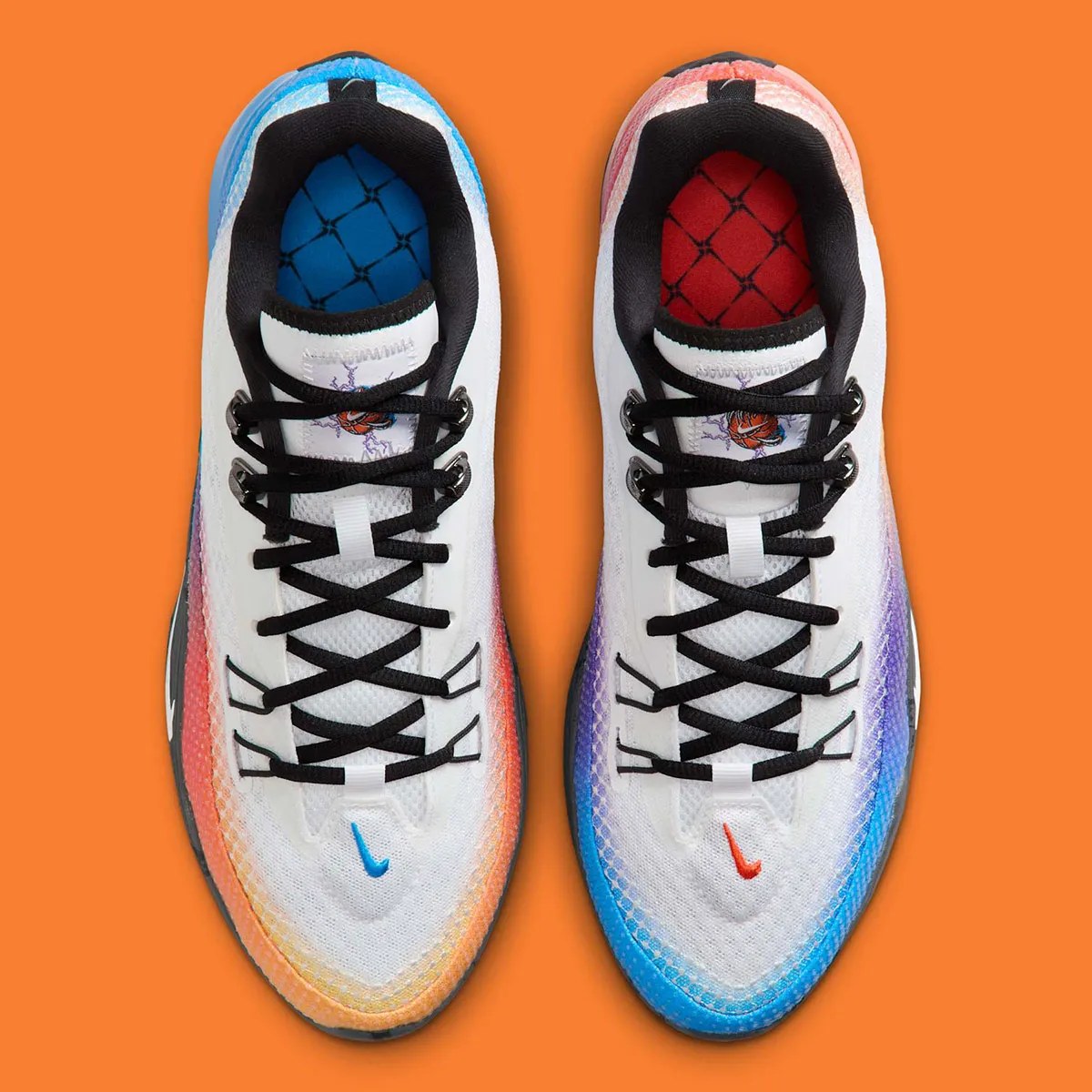 Giày Bóng Rổ Chính Hãng - Nike S.T. Flare 'White  Multi-Color' - IH7326-110