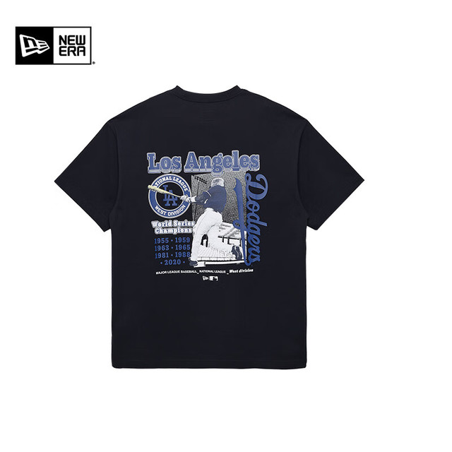 Áo Tshirt Chính Hãng - Áo Thun New Era LA West Division Navy - 14187402