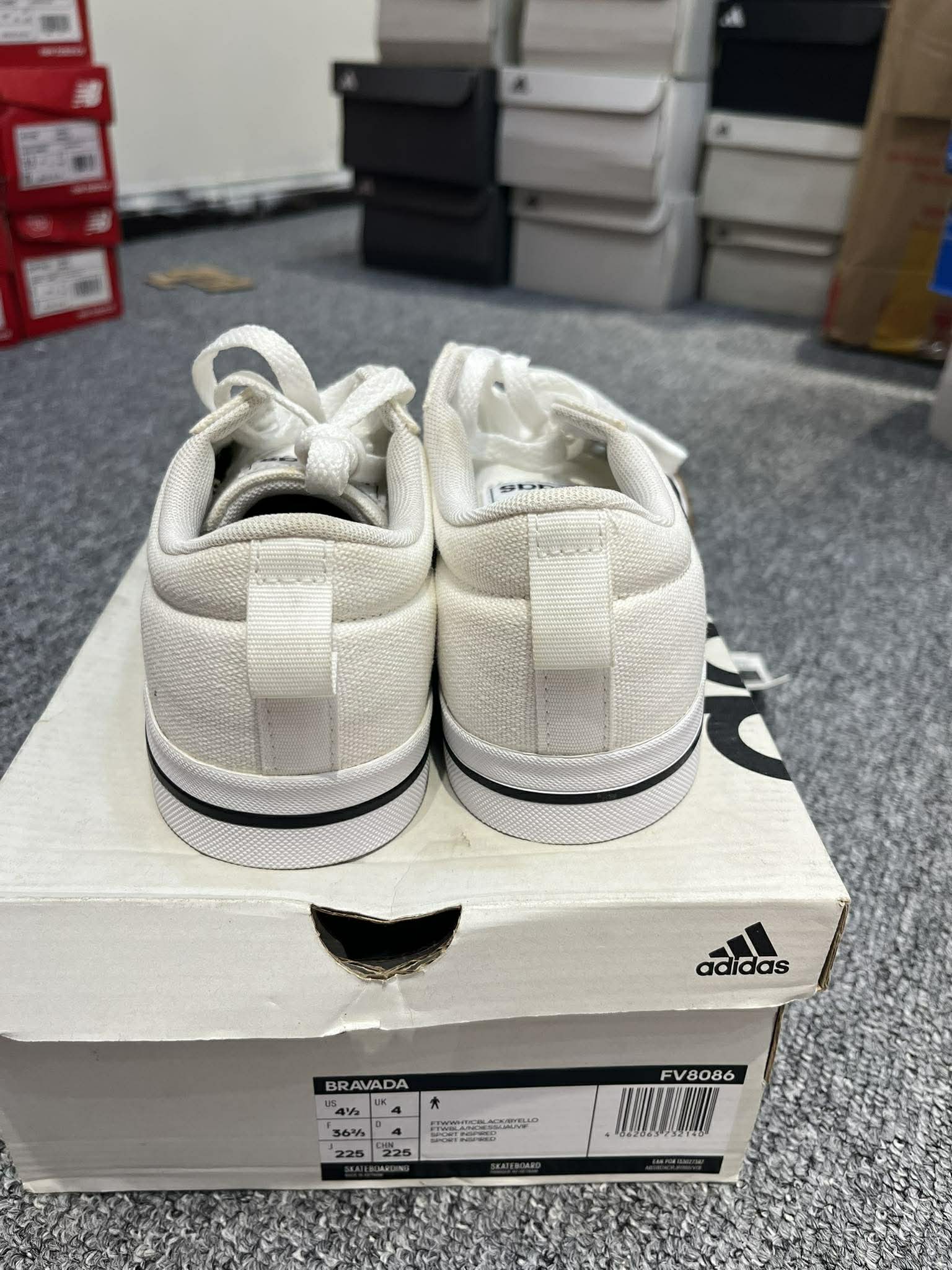 Giày Casual Chính Hãng - Adidas Bravada 'White' - FV8086