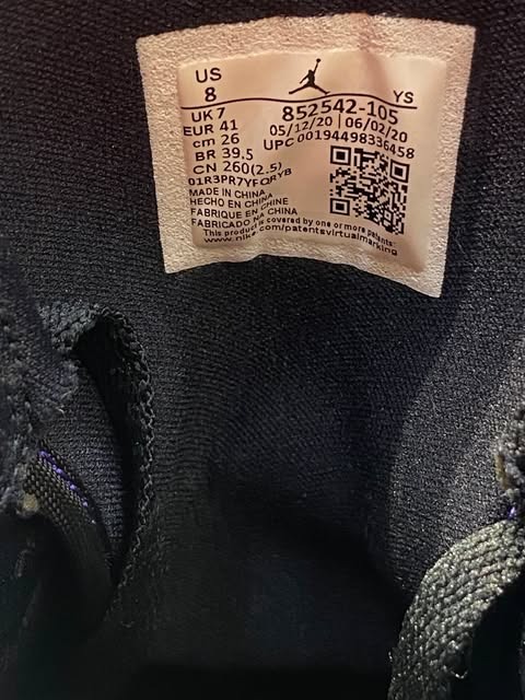 Giày Casual Chính Hãng - Nike Air Jordan 1 Mid SE ‘Varsity Purple’ - 852542-105