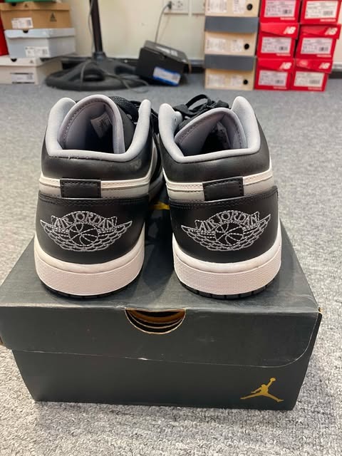 Giày Casual Chính Hãng - Nike Air Jordan 1 Low 'Smoke Grey V3' - 553558-040