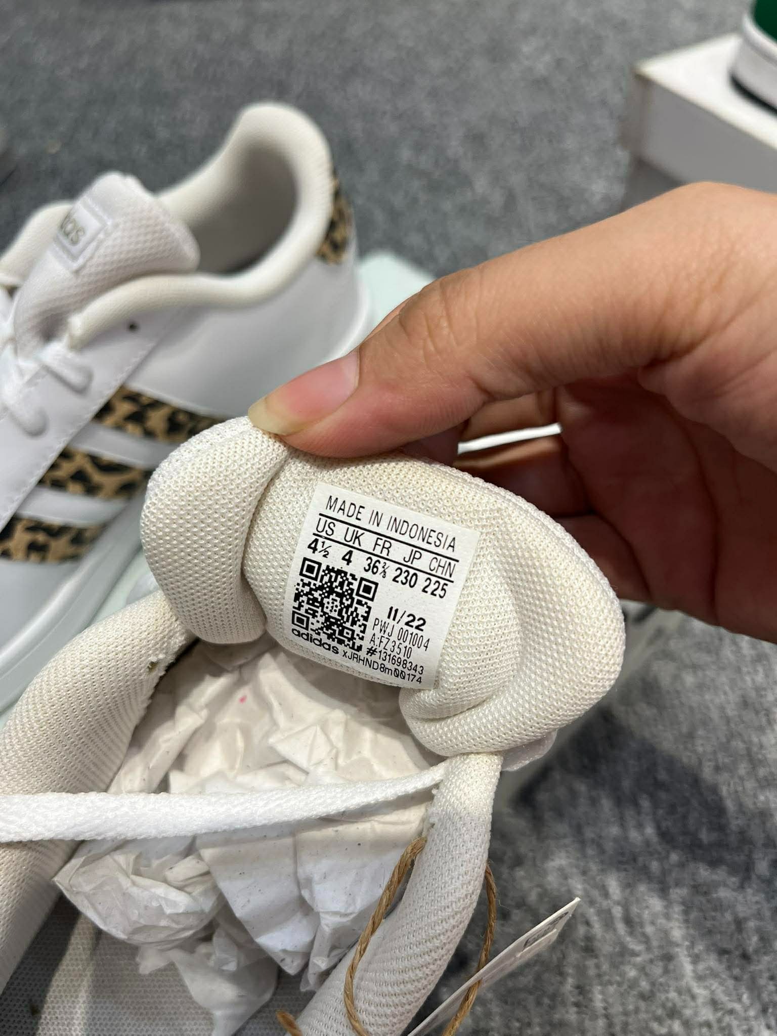 Giày Casual Chính Hãng - Adidas Nữ Grand Court K 