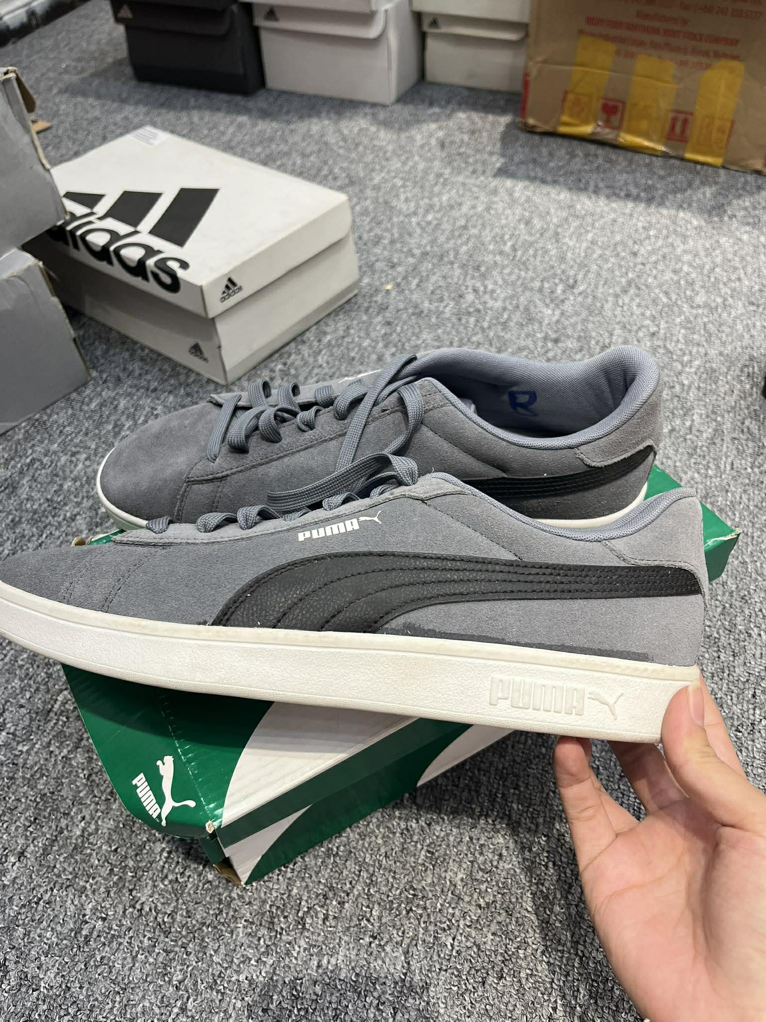 Giày Casual Chính Hãng - Puma Smash 3.0 Sneakers - 390984-08