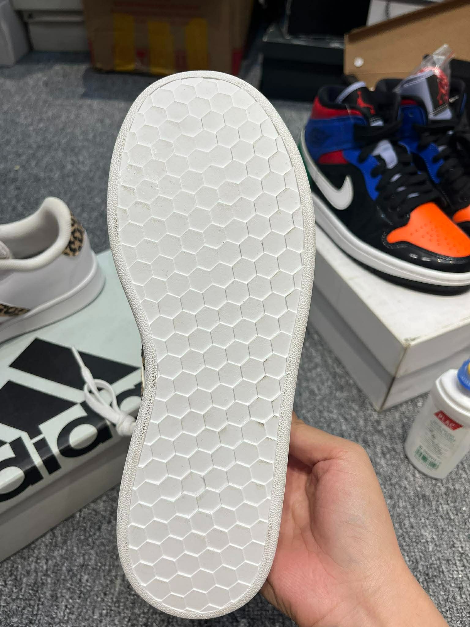 Giày Casual Chính Hãng - Adidas Nữ Grand Court K 