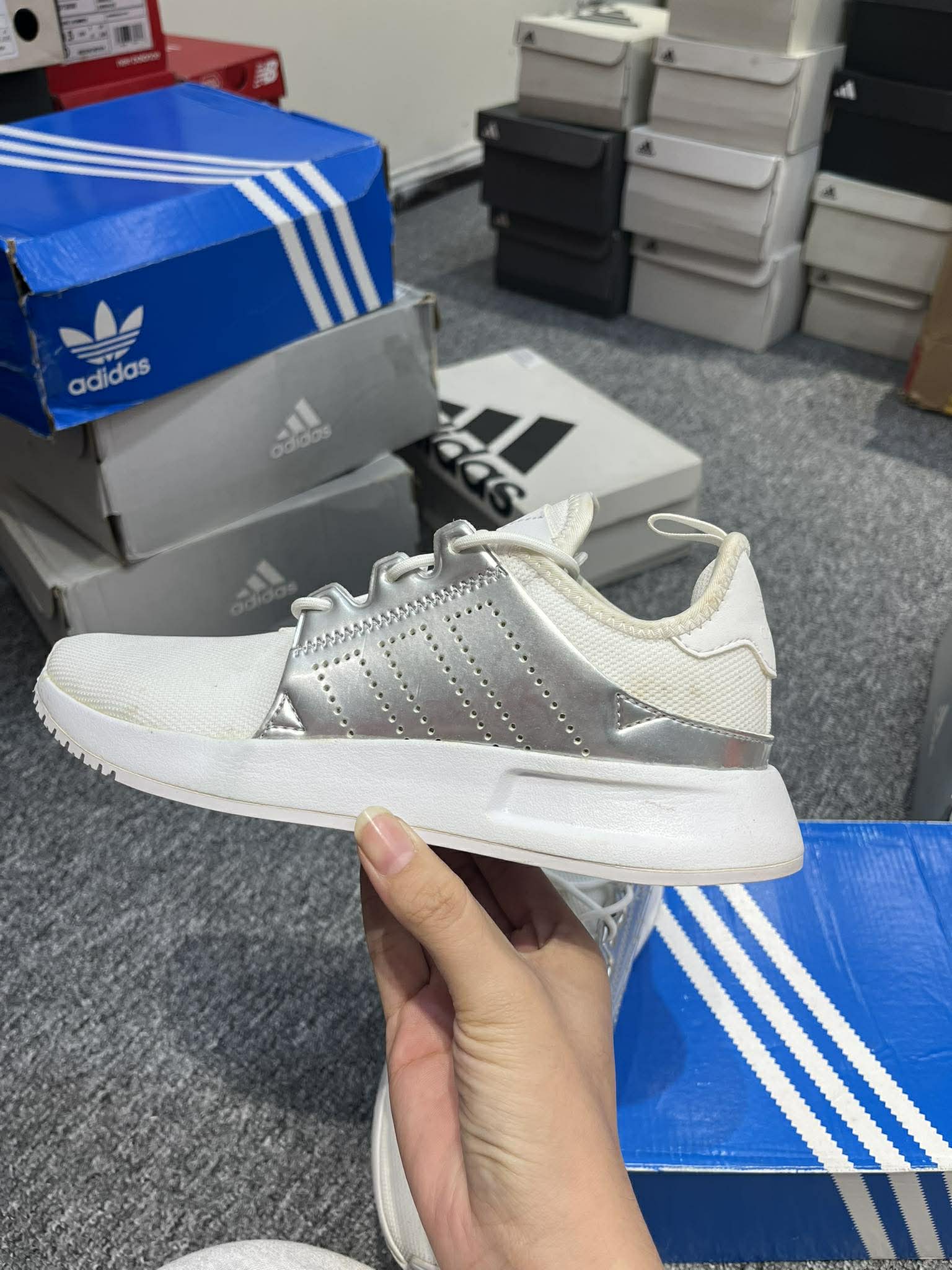 Giày Casual Chính Hãng - Adidas X_PLR FY6600 ''Silver'' - FY6600