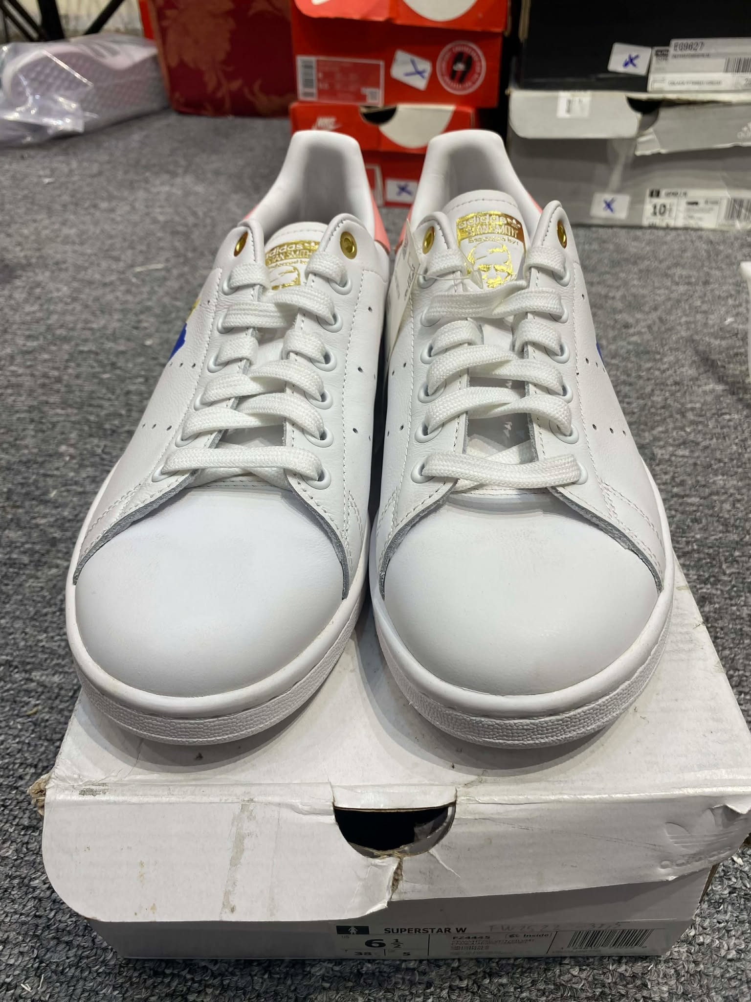 Giày Casual Chính Hãng - Adidas Her Studio London x Wmns Stan Smith 'Floral Burst' - FW2522