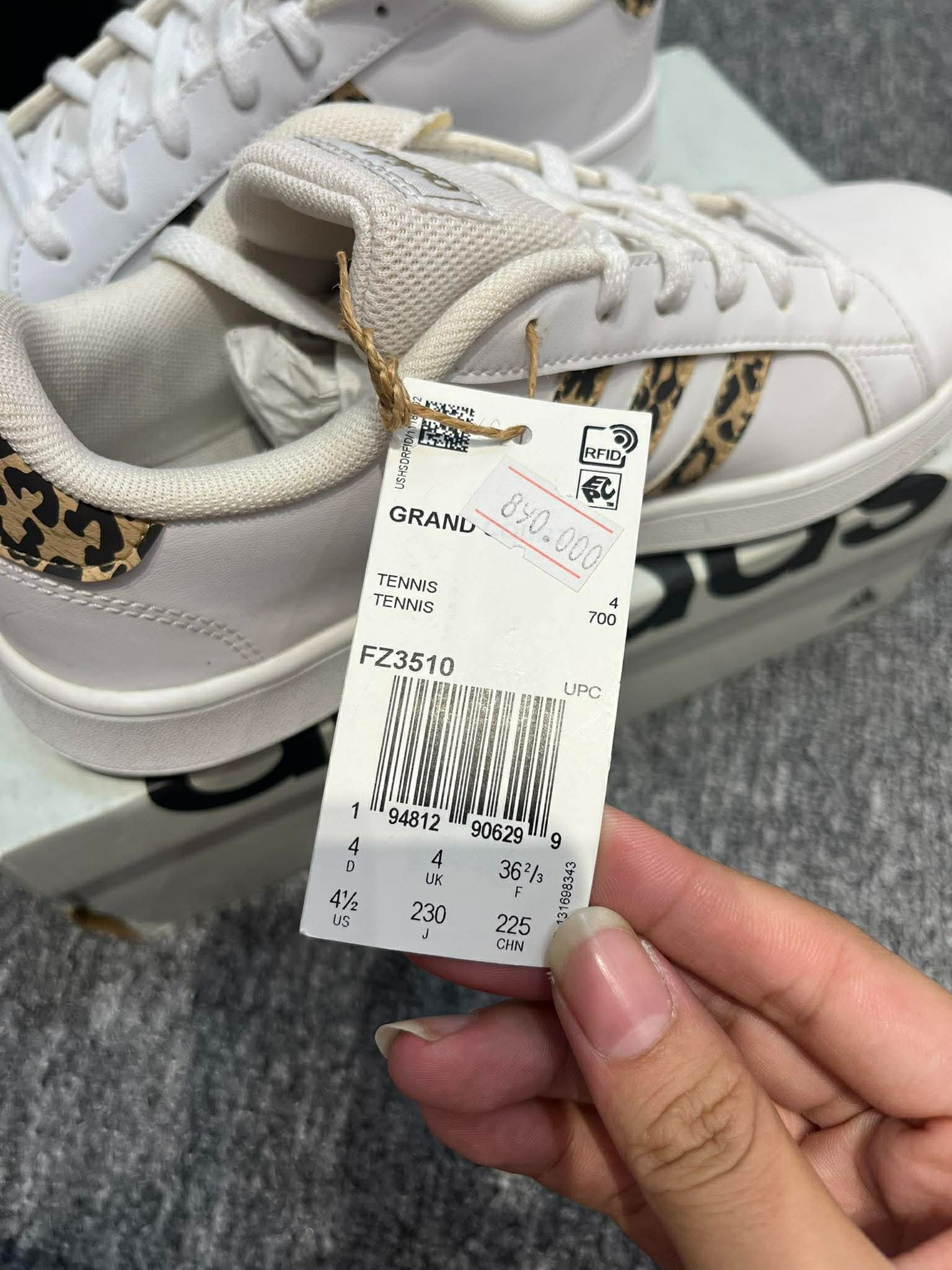 Giày Casual Chính Hãng - Adidas Nữ Grand Court K 