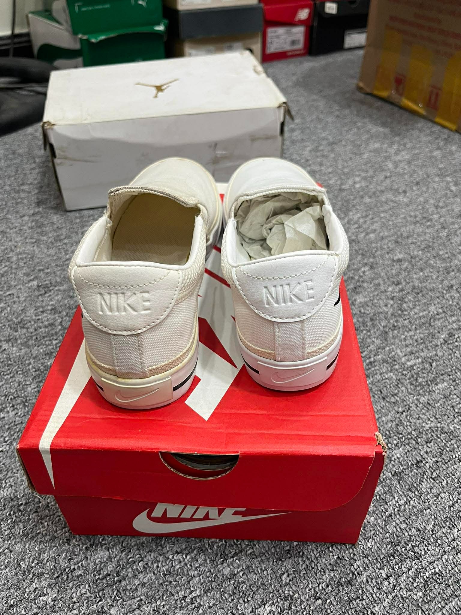 Giày Casual Chính Hãng - Nike Nữ Court Legacy Slip-on 