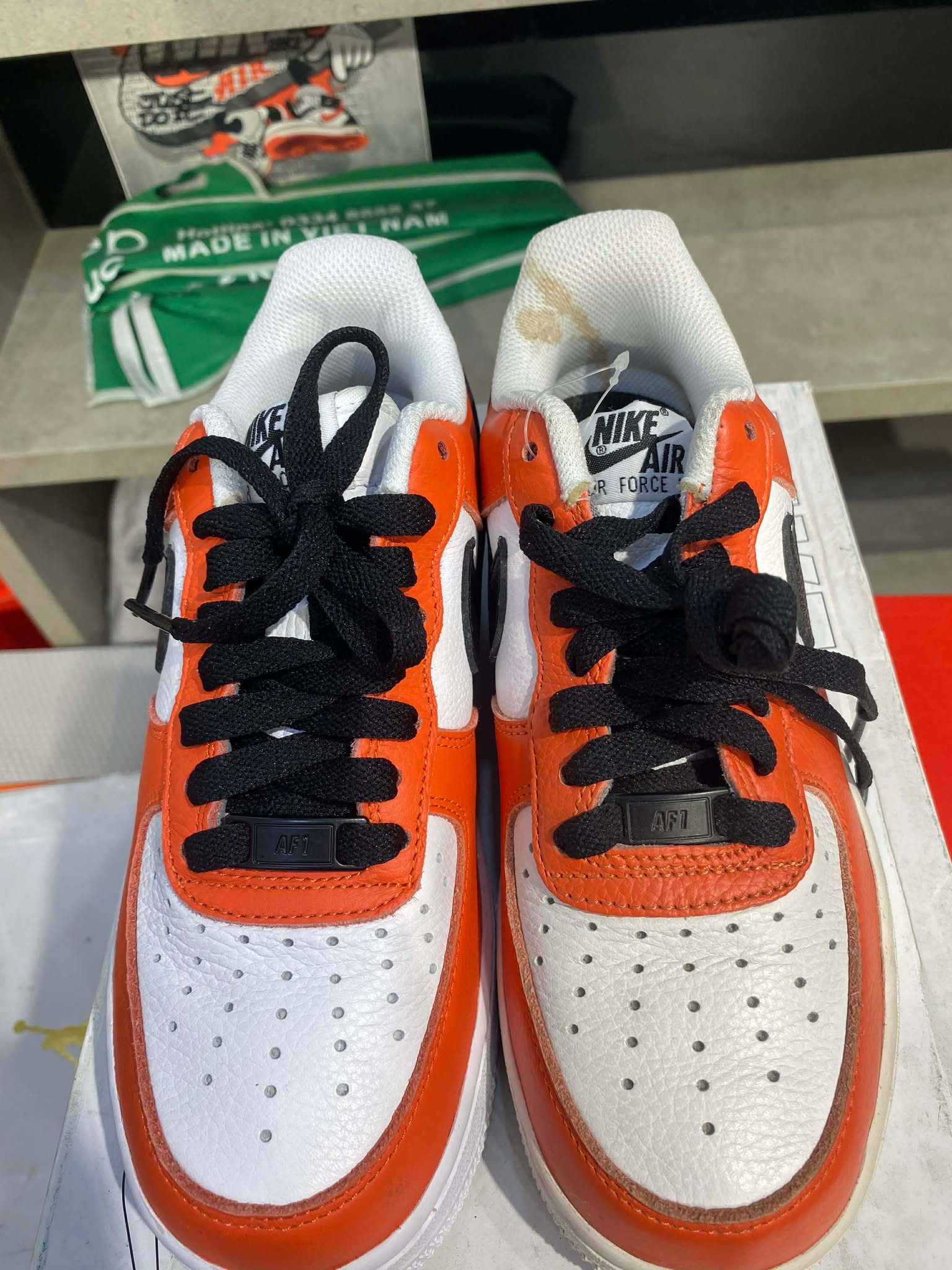 Giày Casual Chính Hãng - Nike Air Force 1 Custom 