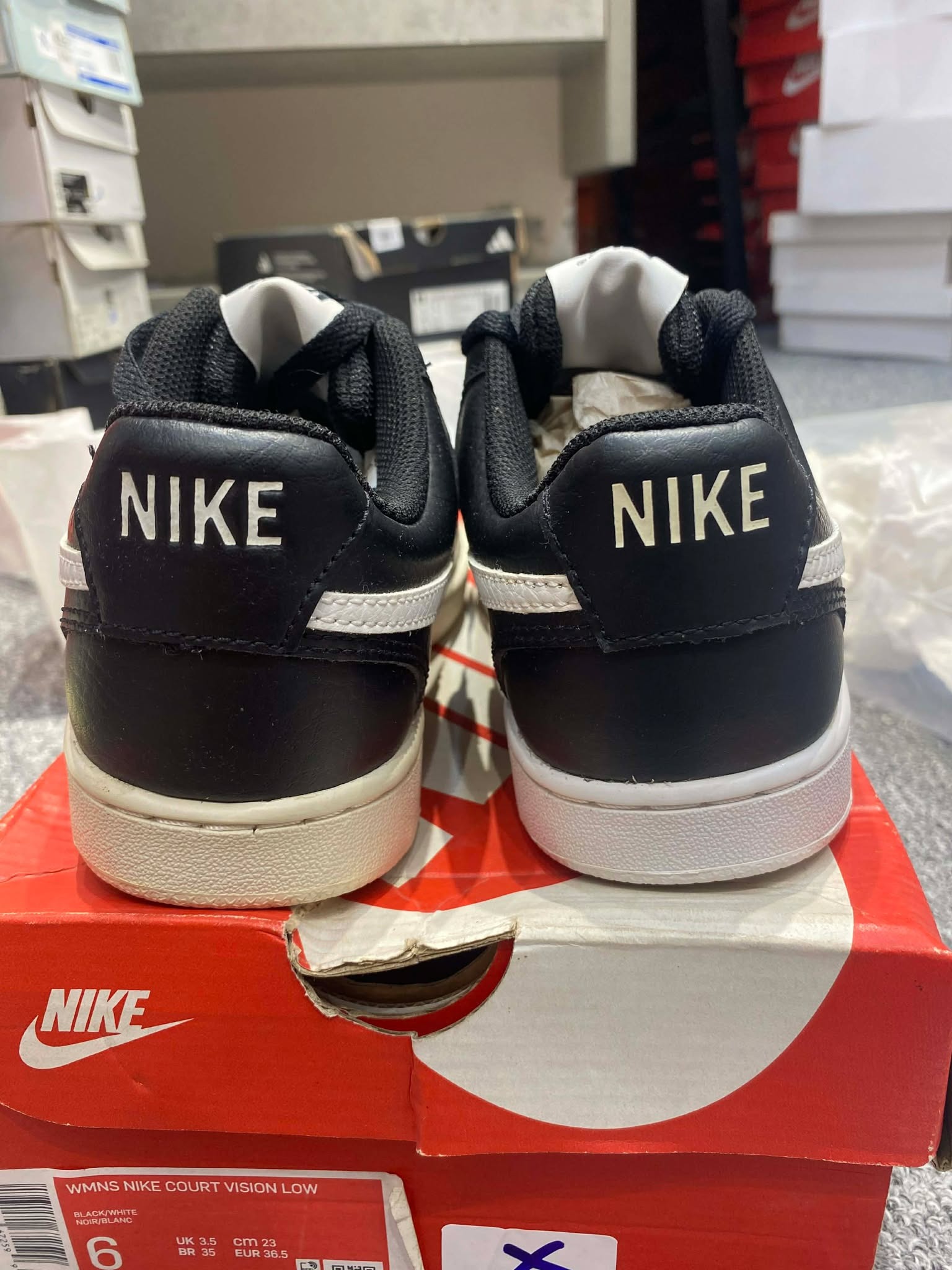 Giày Casual Chính Hãng - Nike Nữ Court Vision Low 