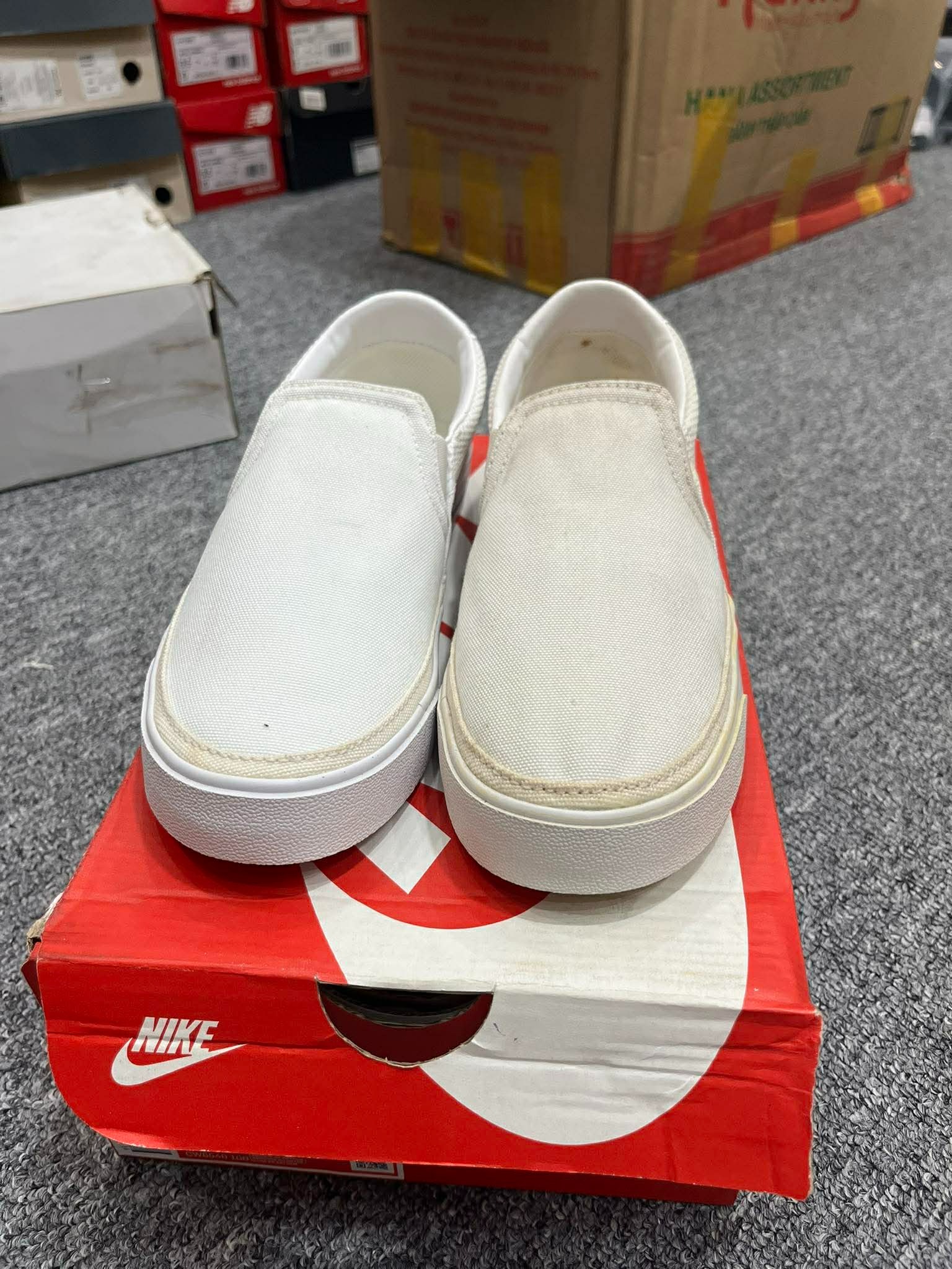 Giày Casual Chính Hãng - Nike Nữ Court Legacy Slip-on 