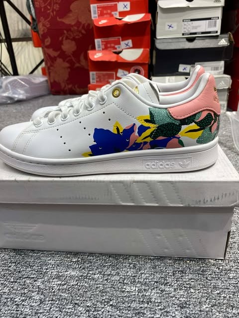 Giày Casual Chính Hãng - Adidas Her Studio London x Wmns Stan Smith 'Floral Burst' - FW2522