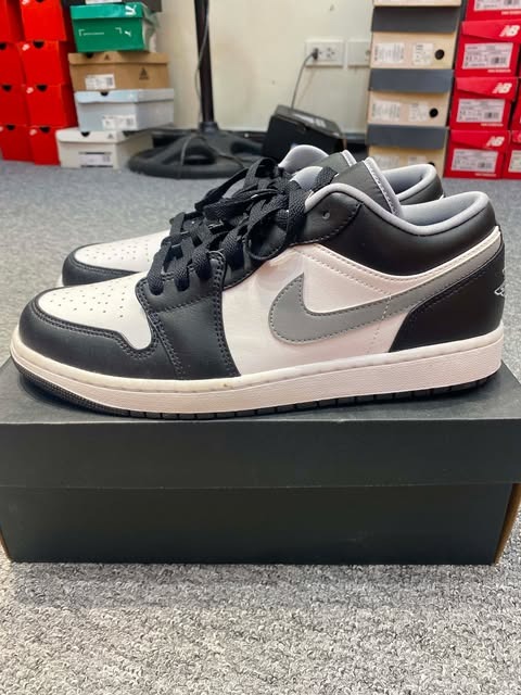 Giày Casual Chính Hãng - Nike Air Jordan 1 Low 'Smoke Grey V3' - 553558-040