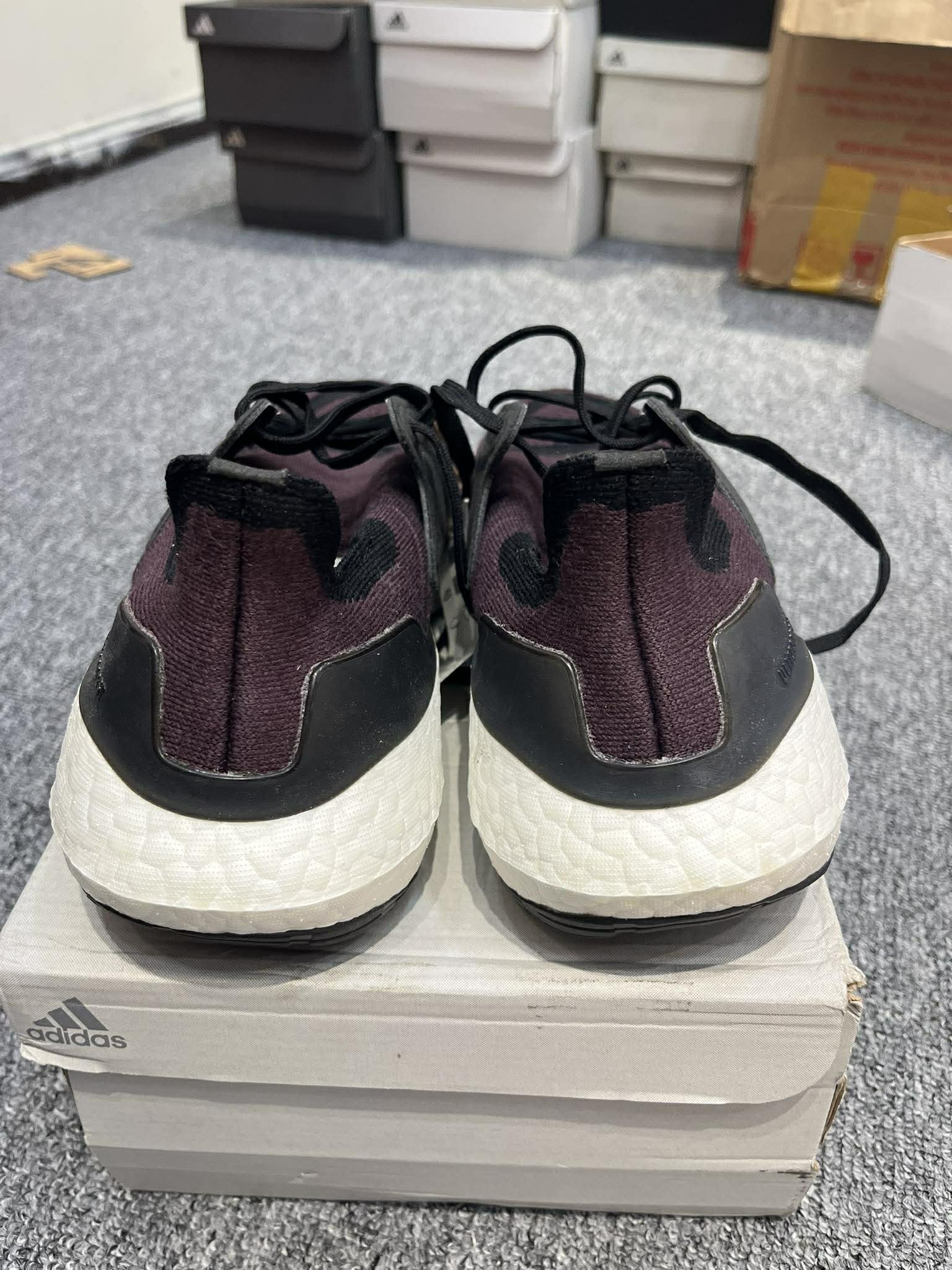 Giày Casual Chính Hãng - Adidas Ultraboost 22 Shoes ‘Shadow Maroon’ - GY7289