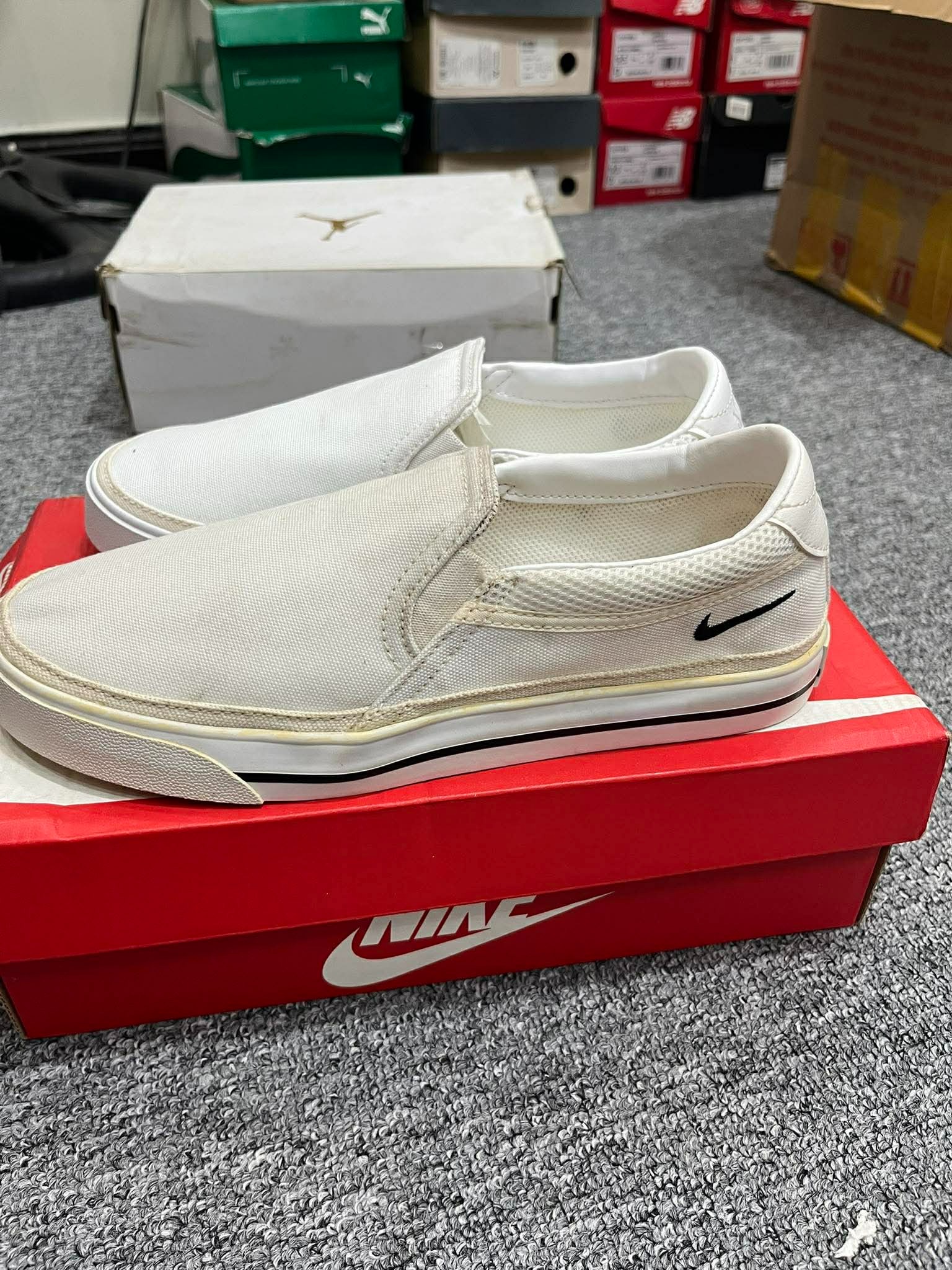 Giày Casual Chính Hãng - Nike Nữ Court Legacy Slip-on 