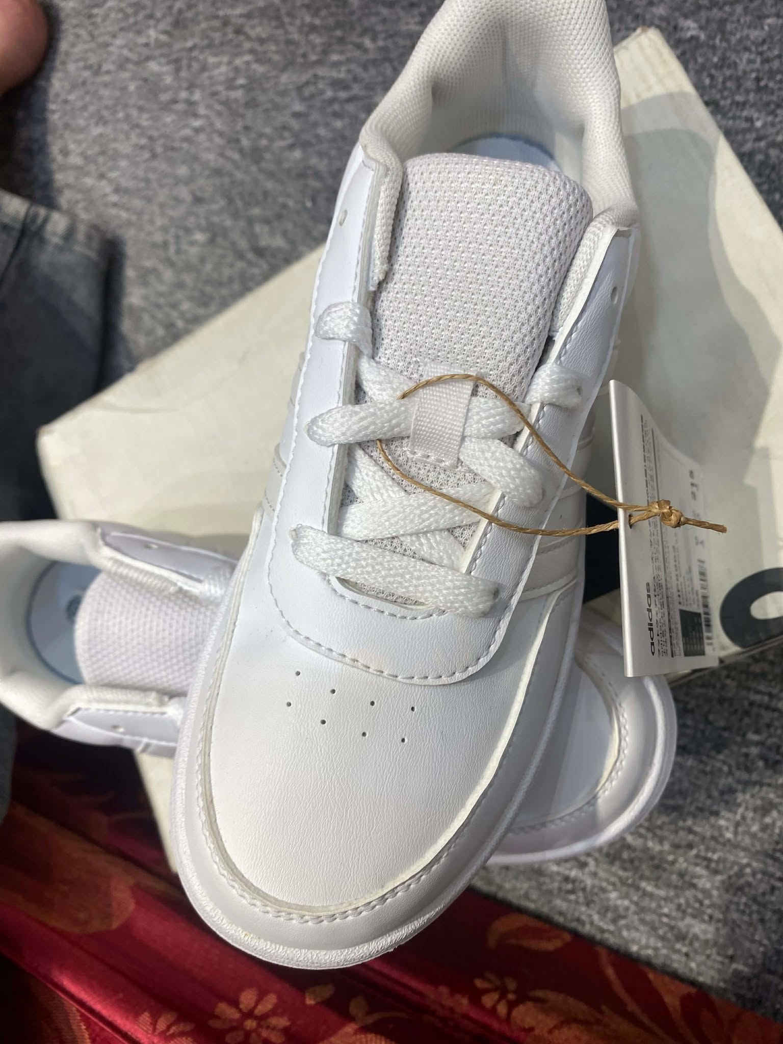 Giày Casual Chính Hãng - Adidas Breaknet Lifestyle Court Lace 
