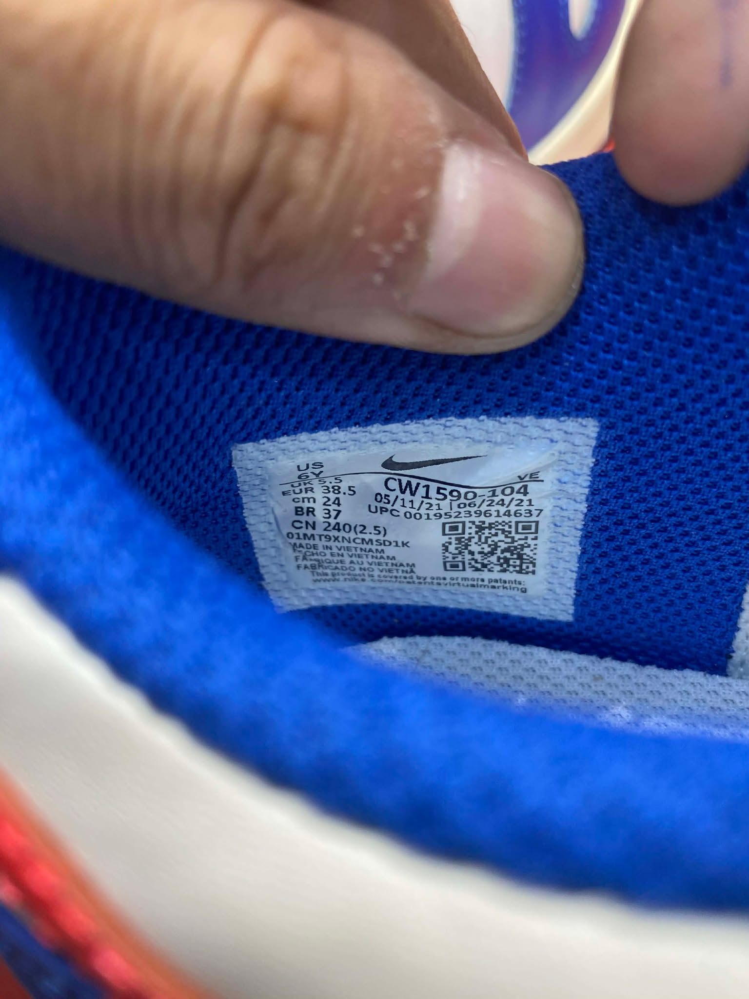 Giày Casual Chính Hãng - Nike Nữ Dunk Low GS 