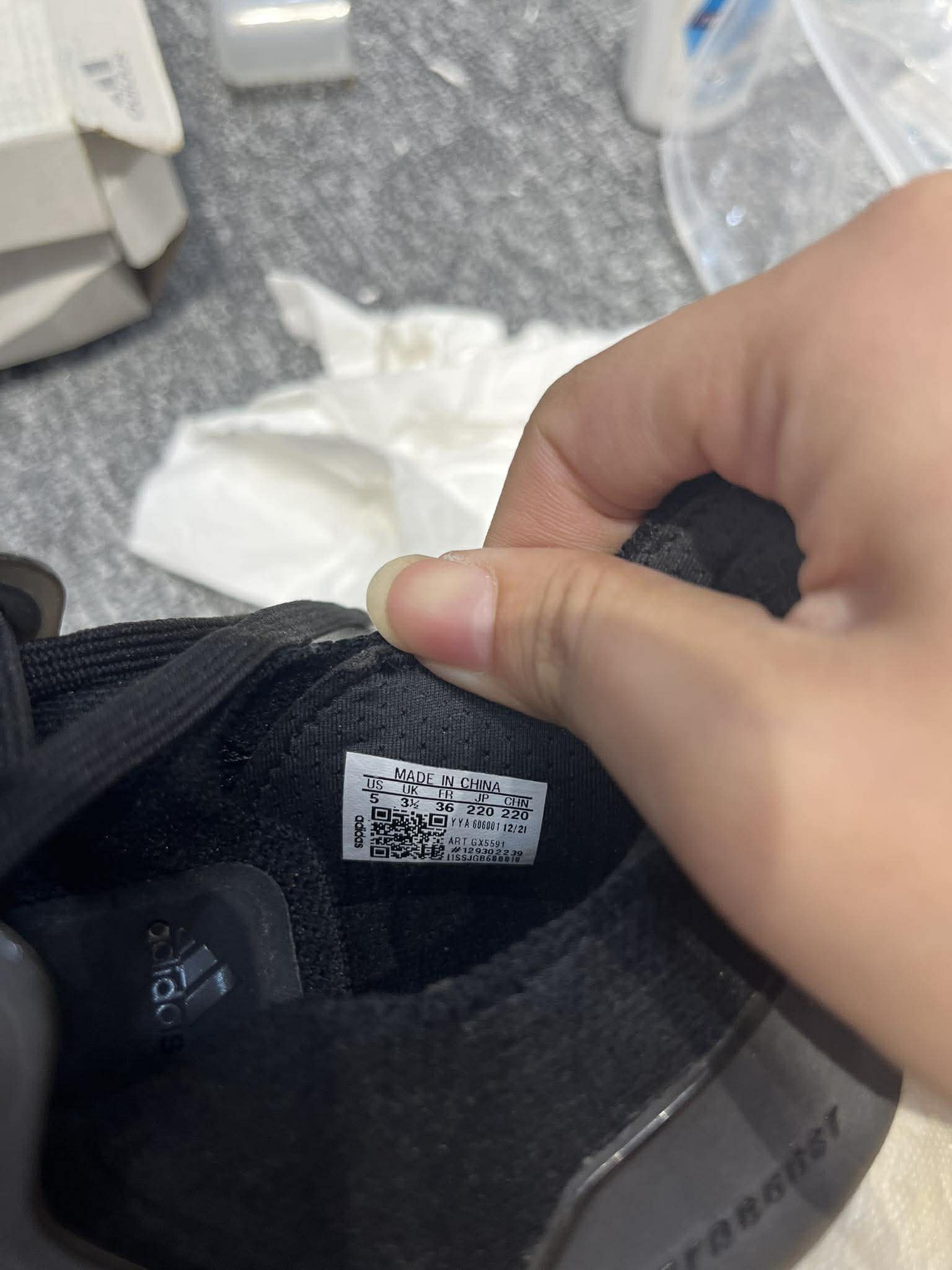 Giày Casual Adidas Chính Hãng ULTRABOOST 22 Black - GX5591