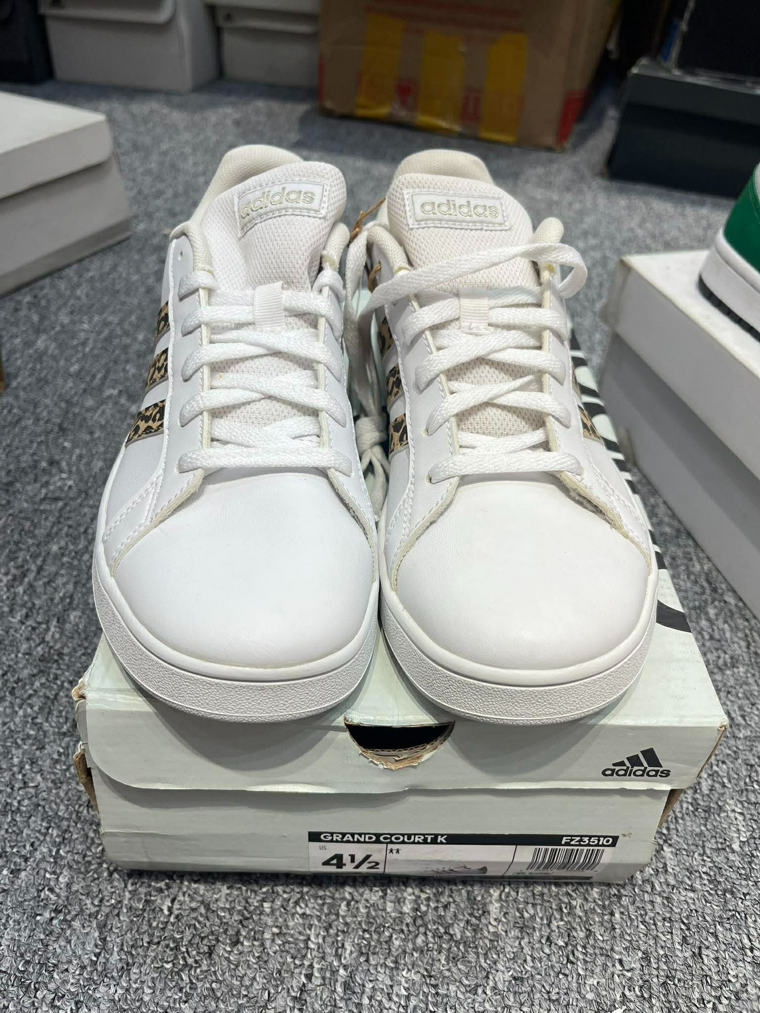 Giày Casual Chính Hãng - Adidas Nữ Grand Court K 