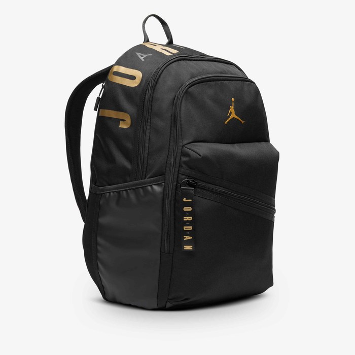 Phụ Kiện Chính Hãng - BALO Jordan Air Patrol Patrol Backpack Black Gold - MA0924-K5X