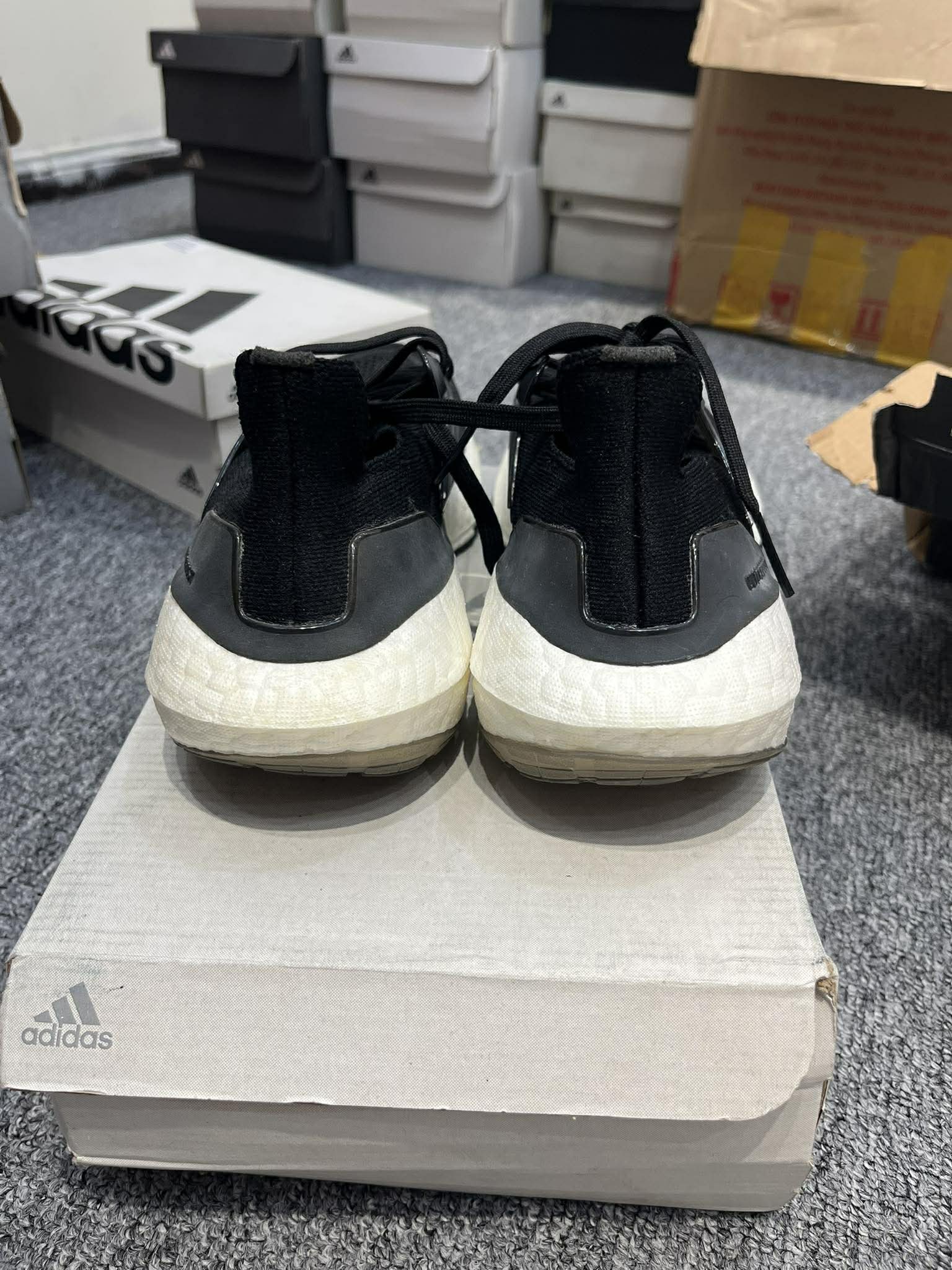 Giày Casual Adidas Chính Hãng ULTRABOOST 22 Black - GX5591