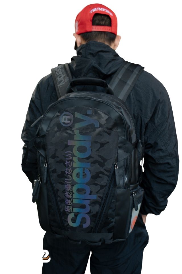 Balo nam nữ Superdry Camo Reflective Tarp Backpack - BLS-03