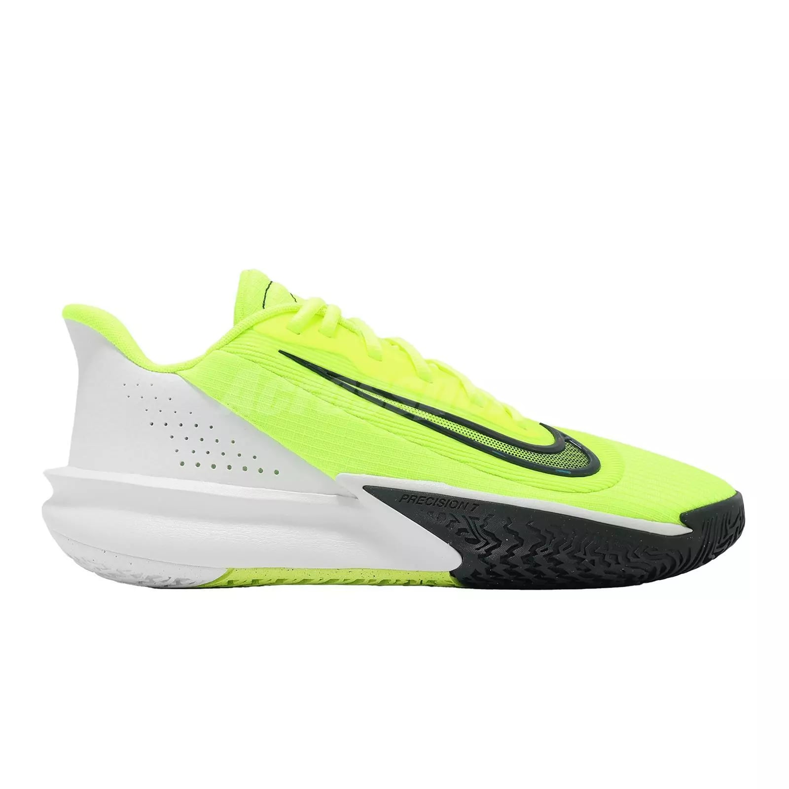 GIÀY BÓNG RỔ CHÍNH HÃNG  - Nike Precision VII 7 Volt Summit White Men Basketball Hoopers Shoes  - FN4322-700