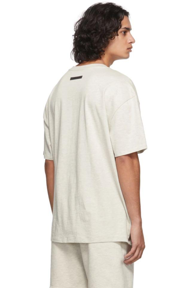 Áo Thể Thao Hè - Fear of God Essentials Light Heather Oatmeal - 125SU212062F