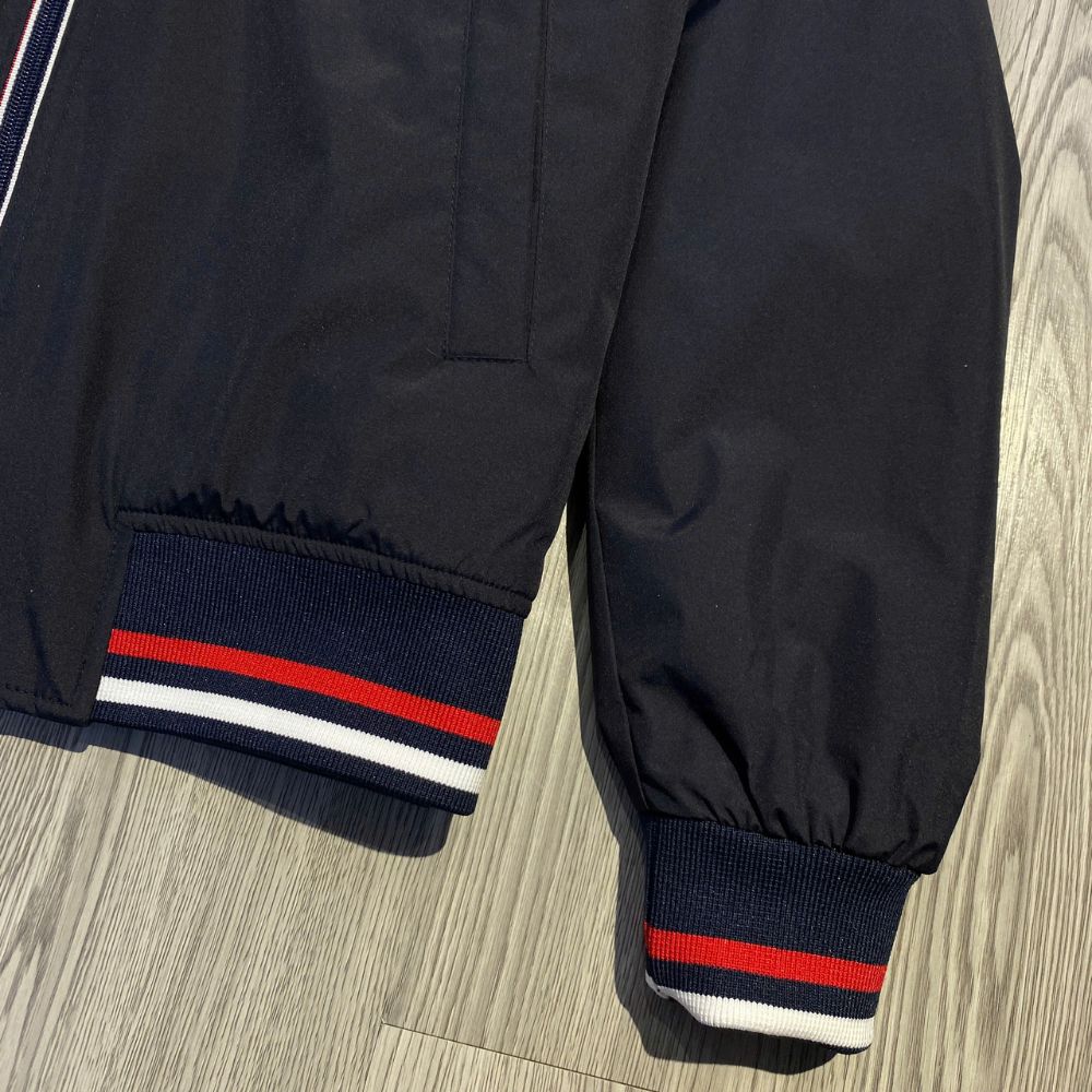 Áo Khoác Chính Hãng - Tommy Hilfiger Zip Basic Casual Bomber Jacket 'NAVY' - DMODMO1383 - 112