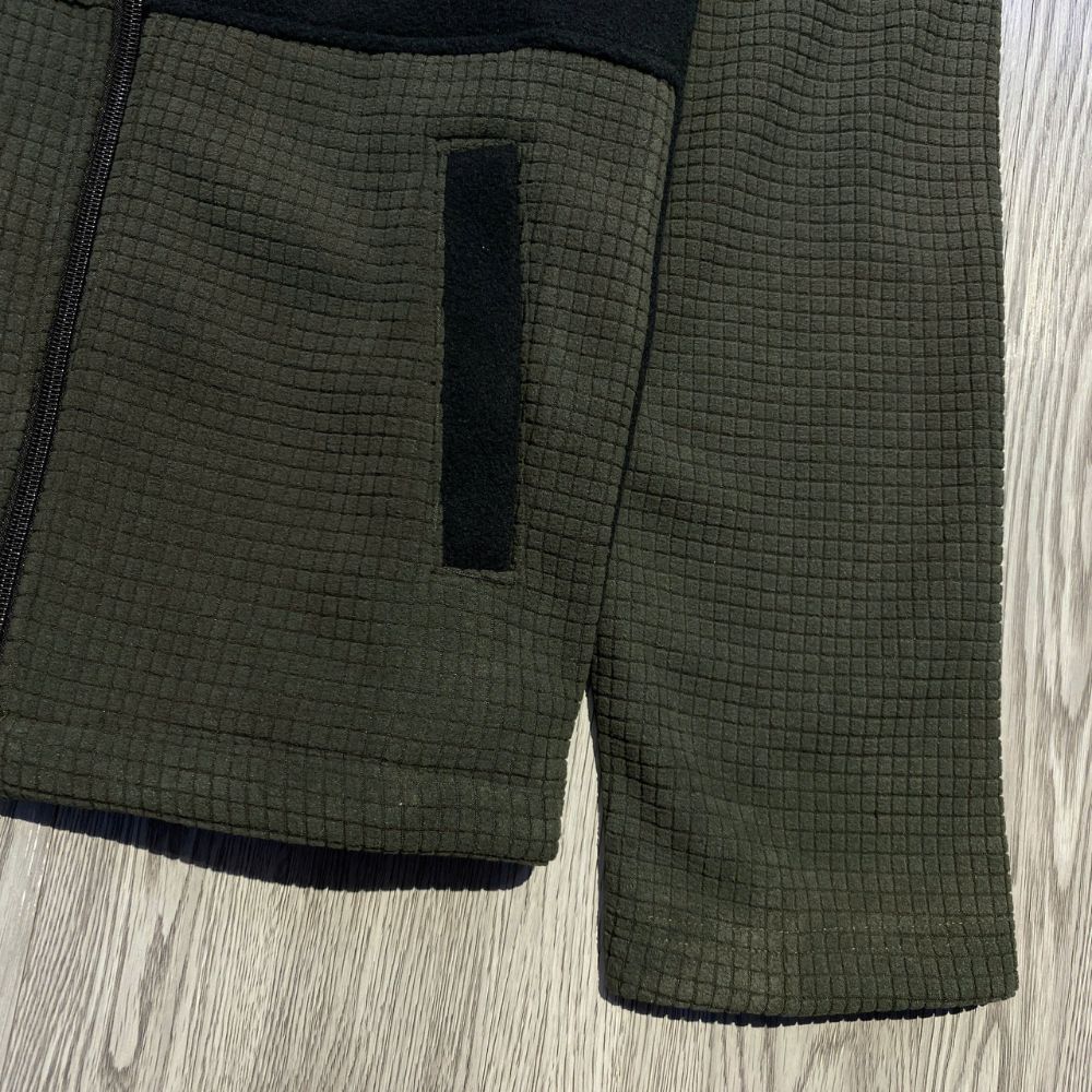 Áo Khoác Chính Hãng - New Balance Men’s Hoodie Jacket Dark Olive/Black - NB471287