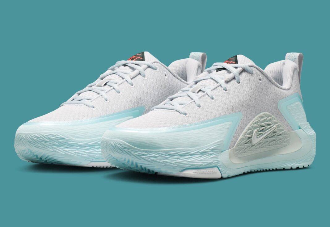 Giày Bóng Rổ Chính Hãng - Nike ST Glow Pure Platinum Glacier Blue - II2284-004