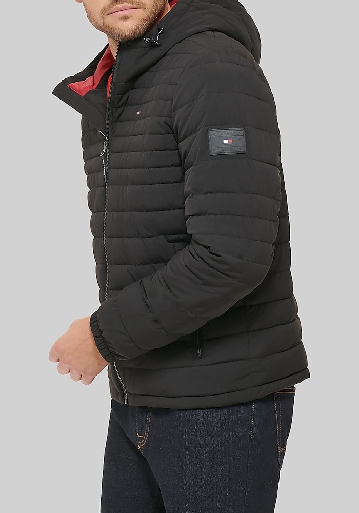 Áo Khoác Chính Hãng - Tommy Hilfiger Lightweight Softshell Jacket 'Black' - B0DJQMX7HK-BLK