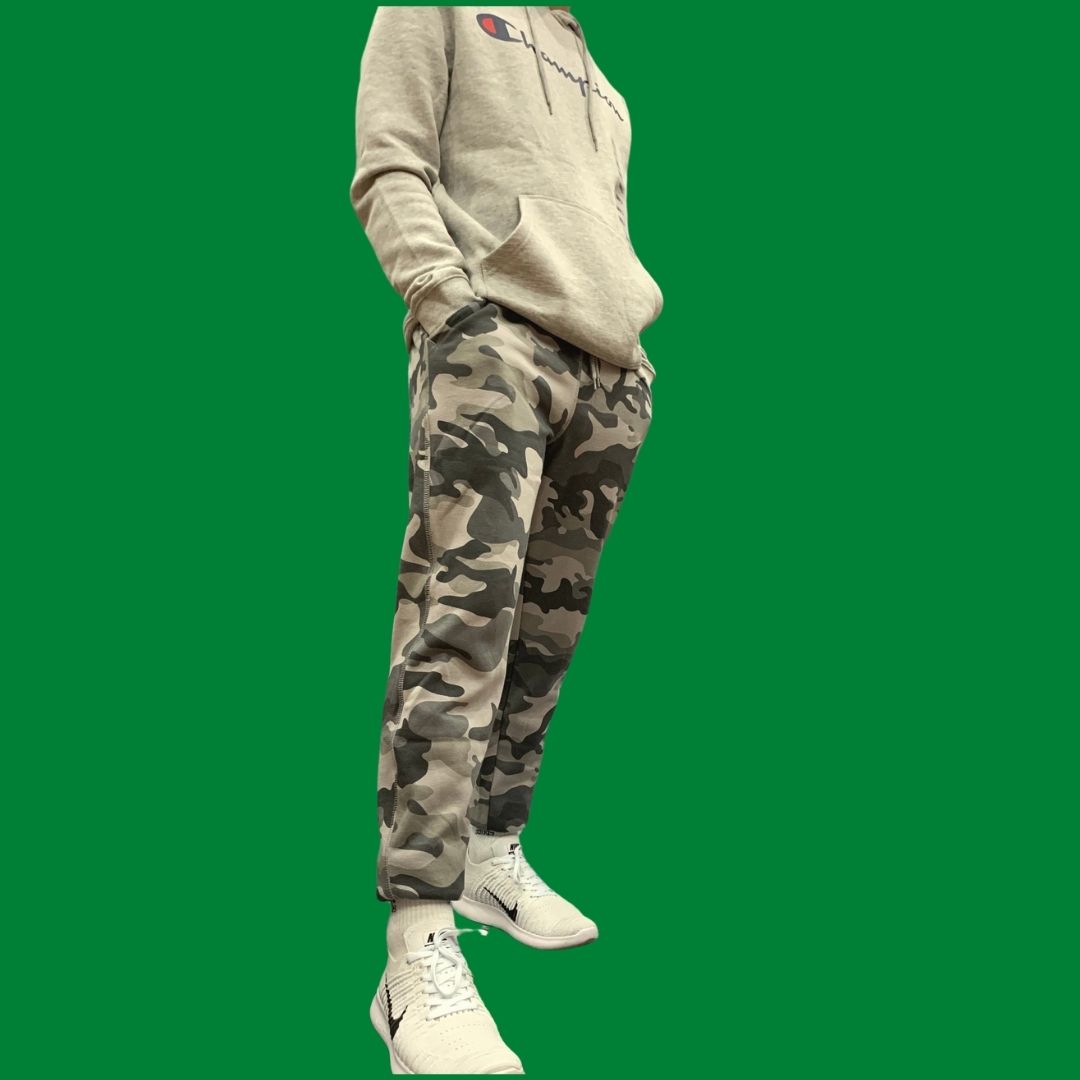 QUẦN DÀI CHÍNH HÃNG - Champion Jogger Camo Grey - QCC-060