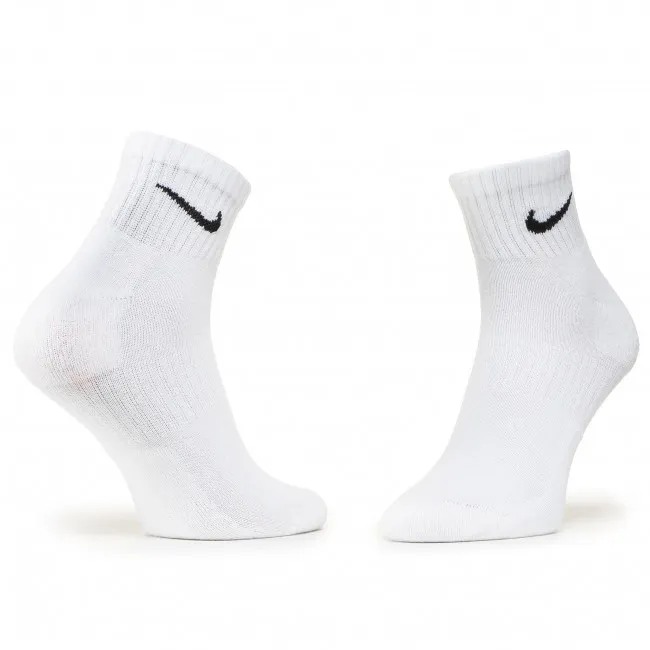 PHỤ KIỆN CHÍNH HÃNG - Tất Nike Everyday Cushioned Training Ankle Socks White ( 3PAIRS ) - SX7667-100