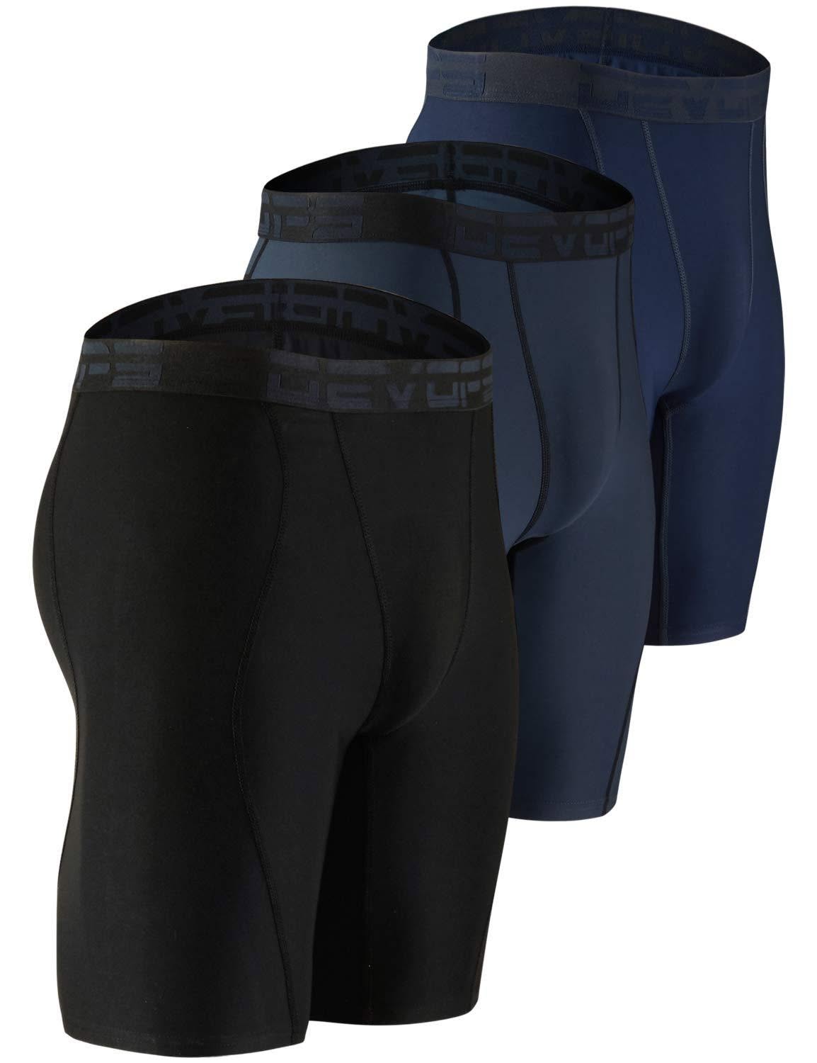 Quần Underwear - DEVOPS 3 Pack Men's Compression Shorts Underwear - 1178455154