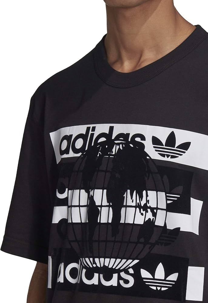 Áo Tshirt Chính Hãng - adidas originals Msg Ss Tee Logo Short Sleeve 'Black' - FM2253