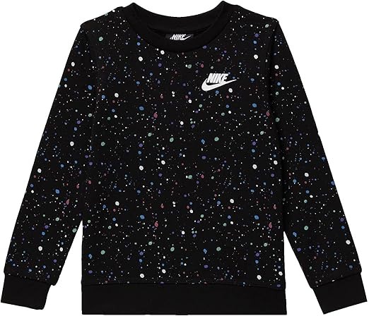 Áo Trẻ Em - Nike Baby Boy's Sportswear DNA Crew Neck “Black” - B0B3DG41V5