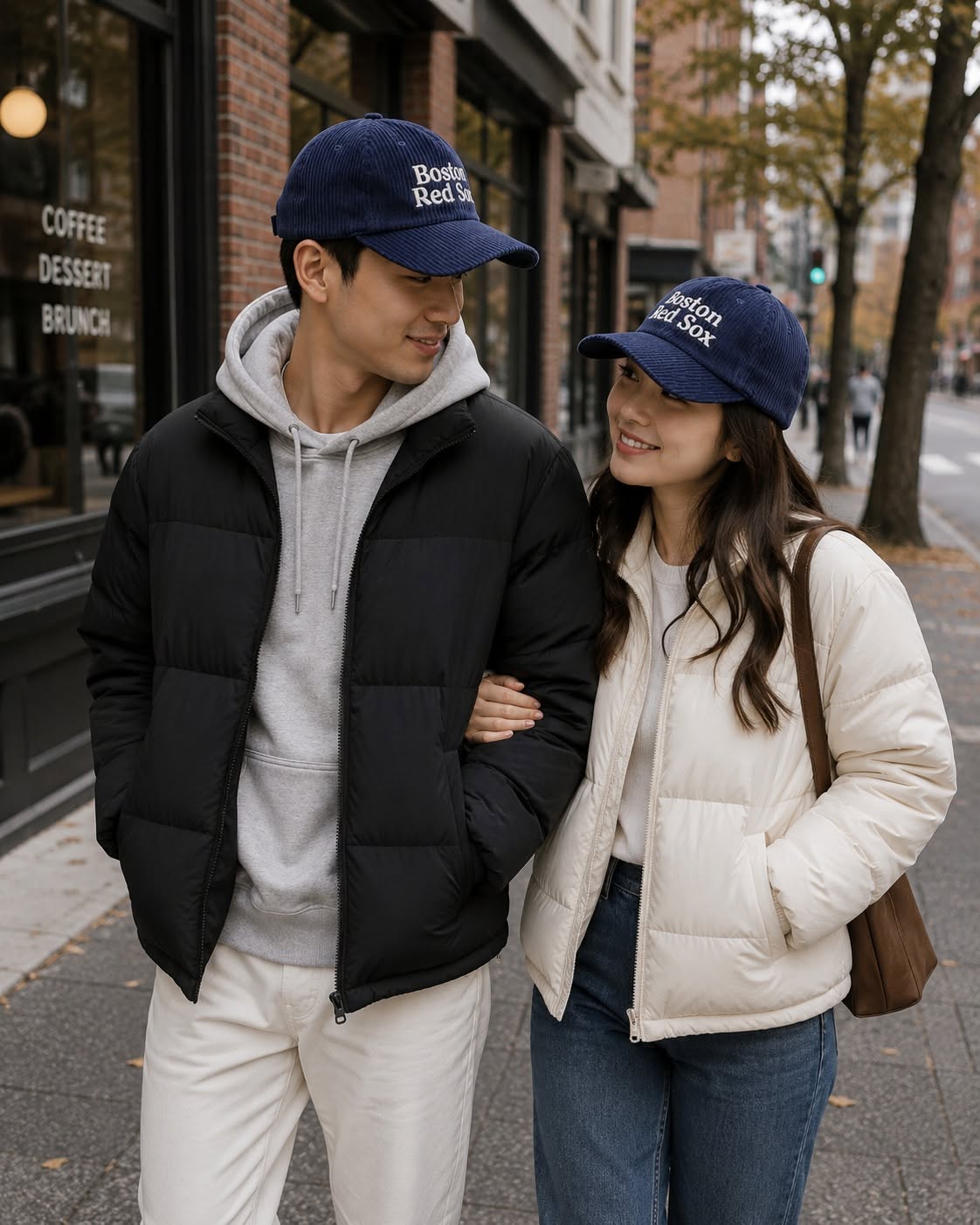 Phụ Kiện Chính Hãng - Mũ Lưỡi Trai MLB Nhung Boston Red Sox - 3ACPWC236-45NV