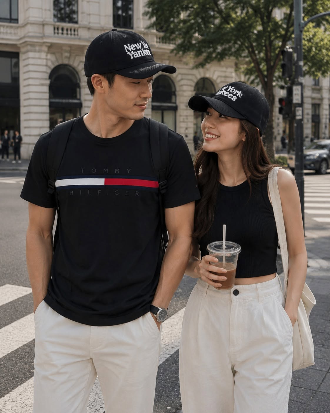 Phụ Kiện Chính Hãng - Mũ Lưỡi Trai MLB Nhung New York Yankess 'Black' - 3ACPWC236-50BKS
