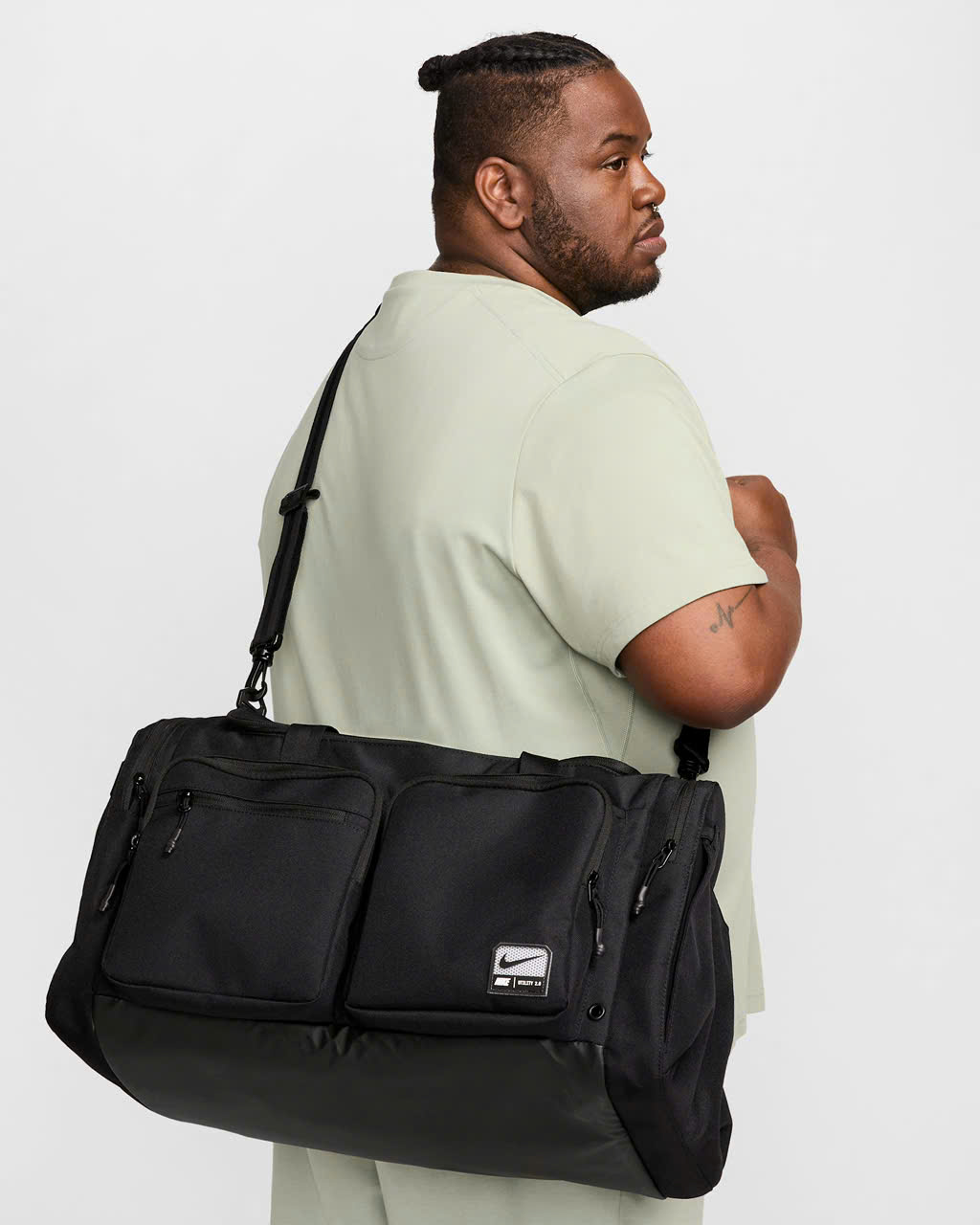 Phụ Kiện Chính Hãng - Túi Trống Nike Utility Power 2.0 Duffle Bag Sports Gym Training (Medium) - FN4206-010