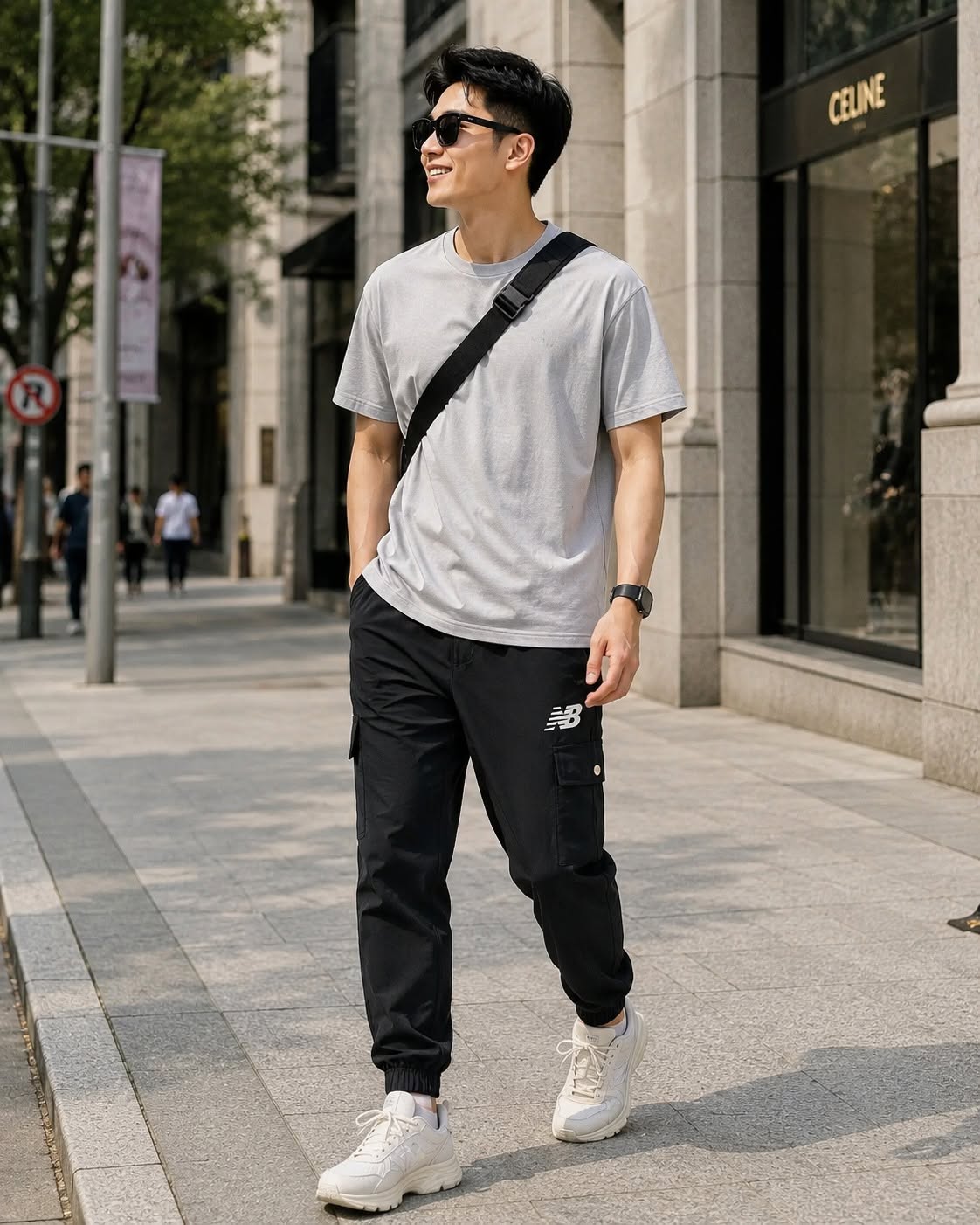 Quần Dài Chính Hãng - Quần New Balance Icon Twill Cargo Joggers 